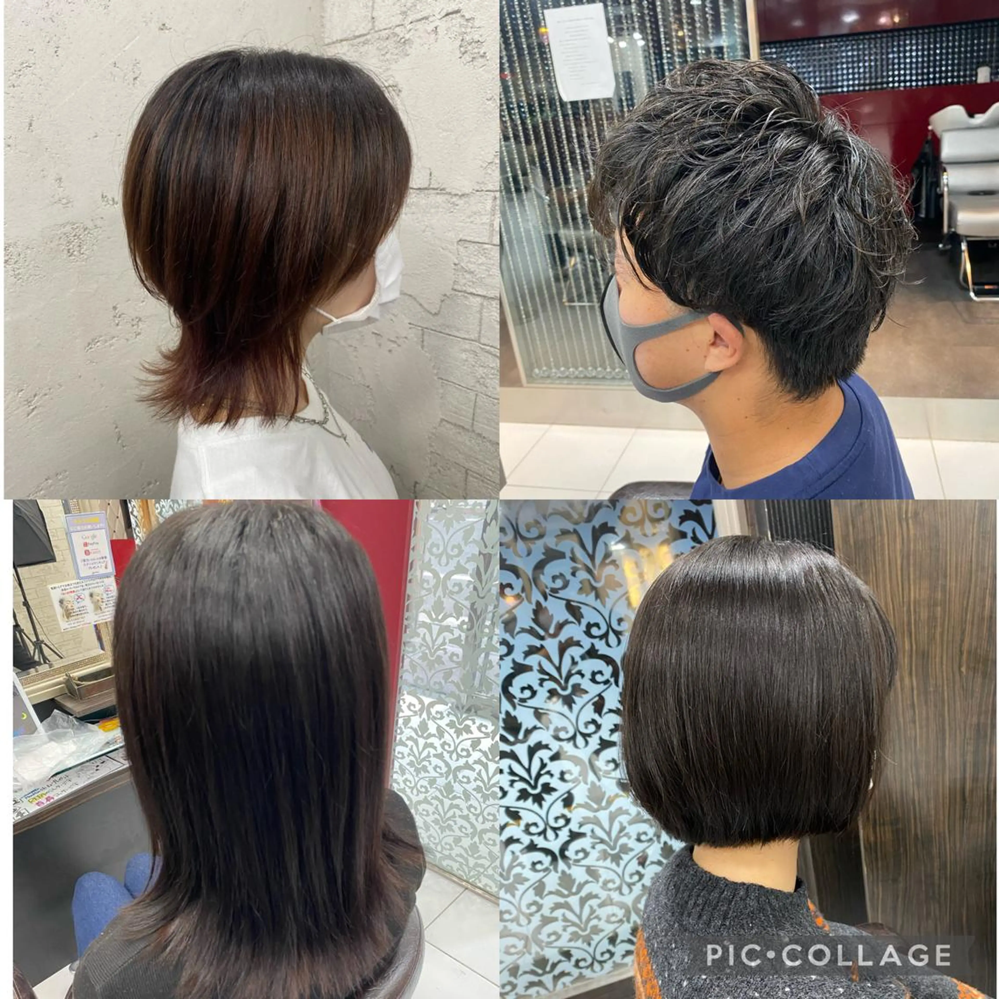 ショート パーマ カット ホワイト/店長/カラ ー講師/錦糸町/岩崎のヘアスタイル