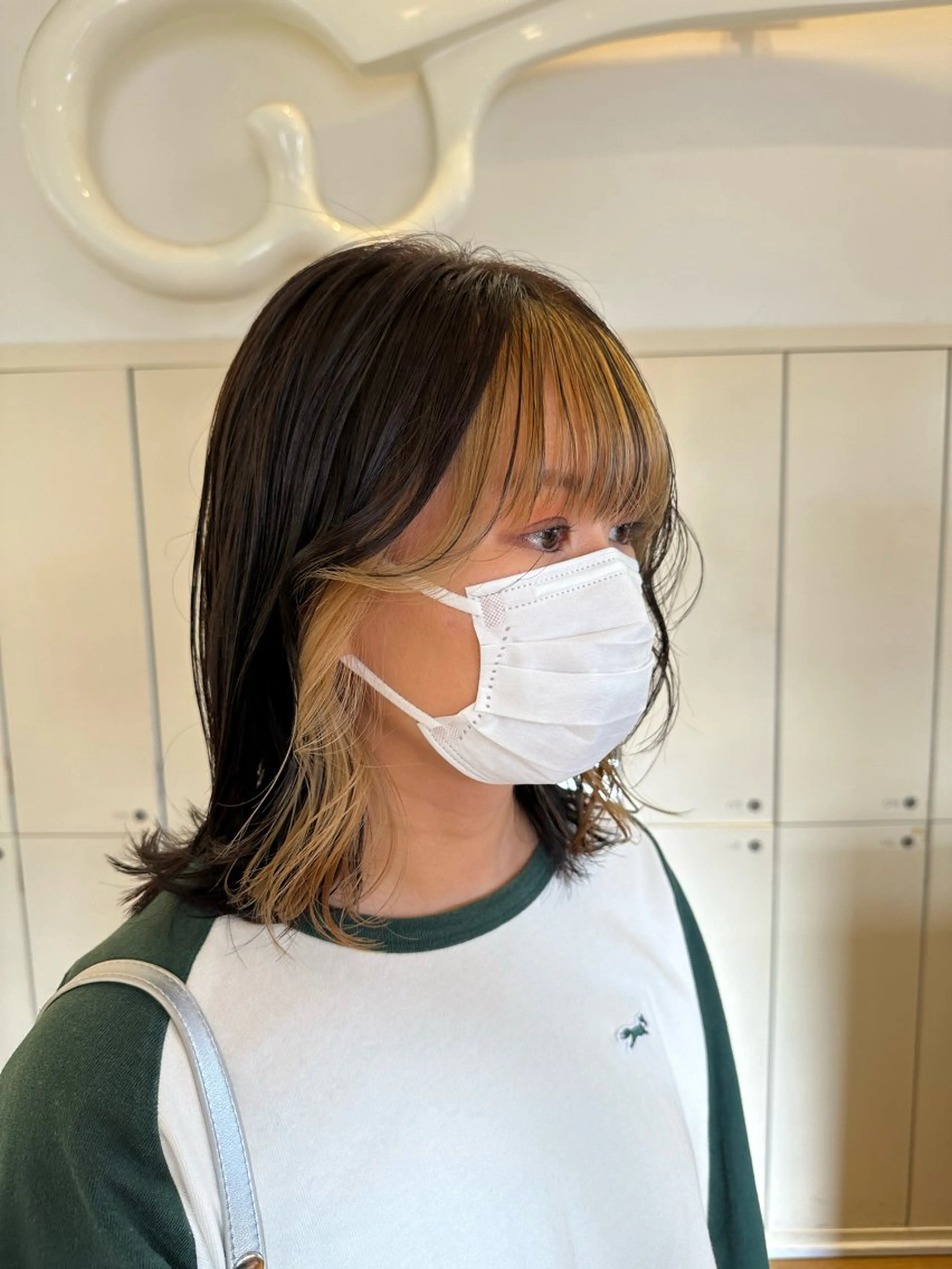 カラー ベージュカラー ヘアカラー トリートメント 安藤 太一のヘアスタイル