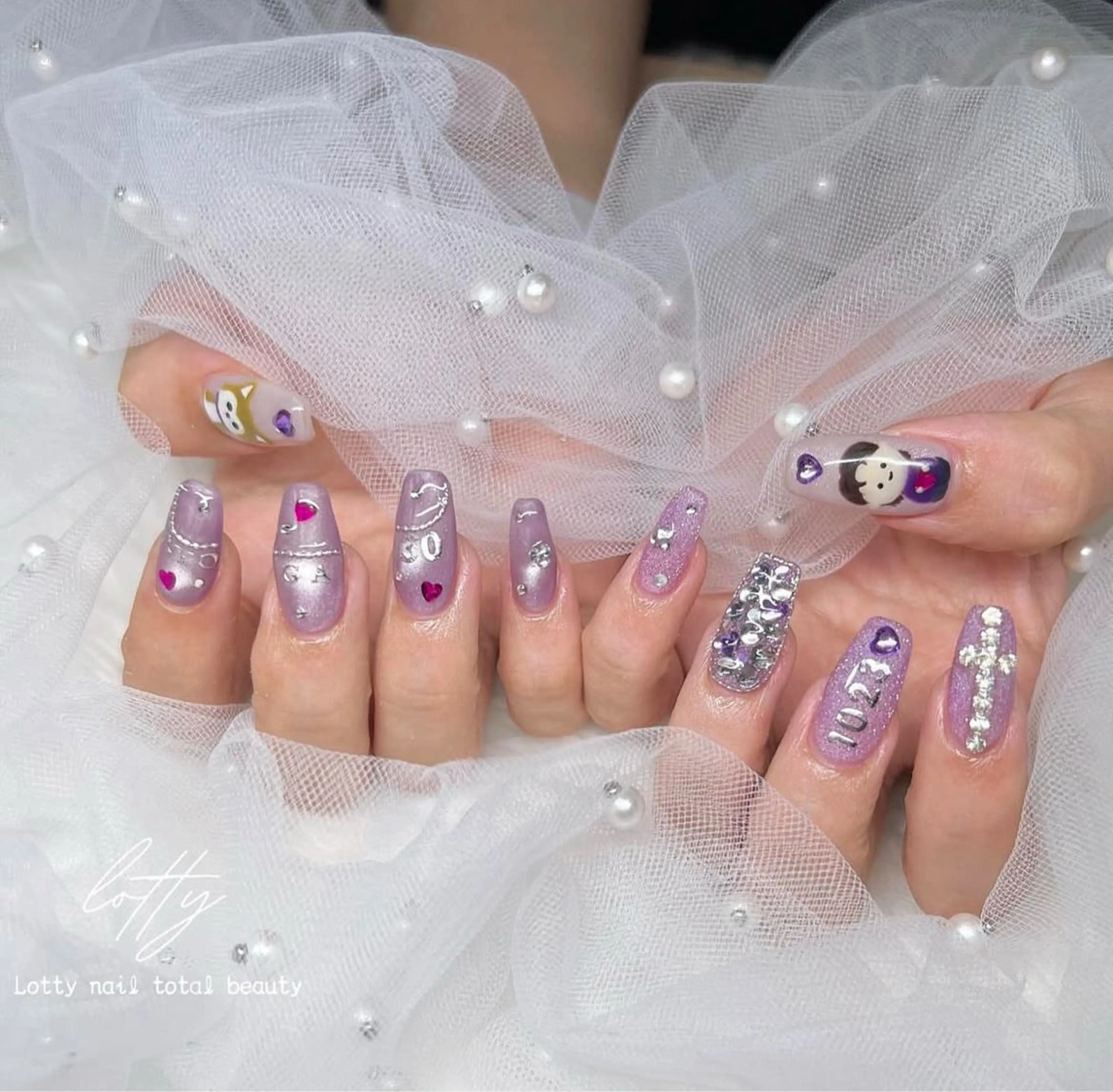 ネイル yuzu by lottyのネイルデザイン