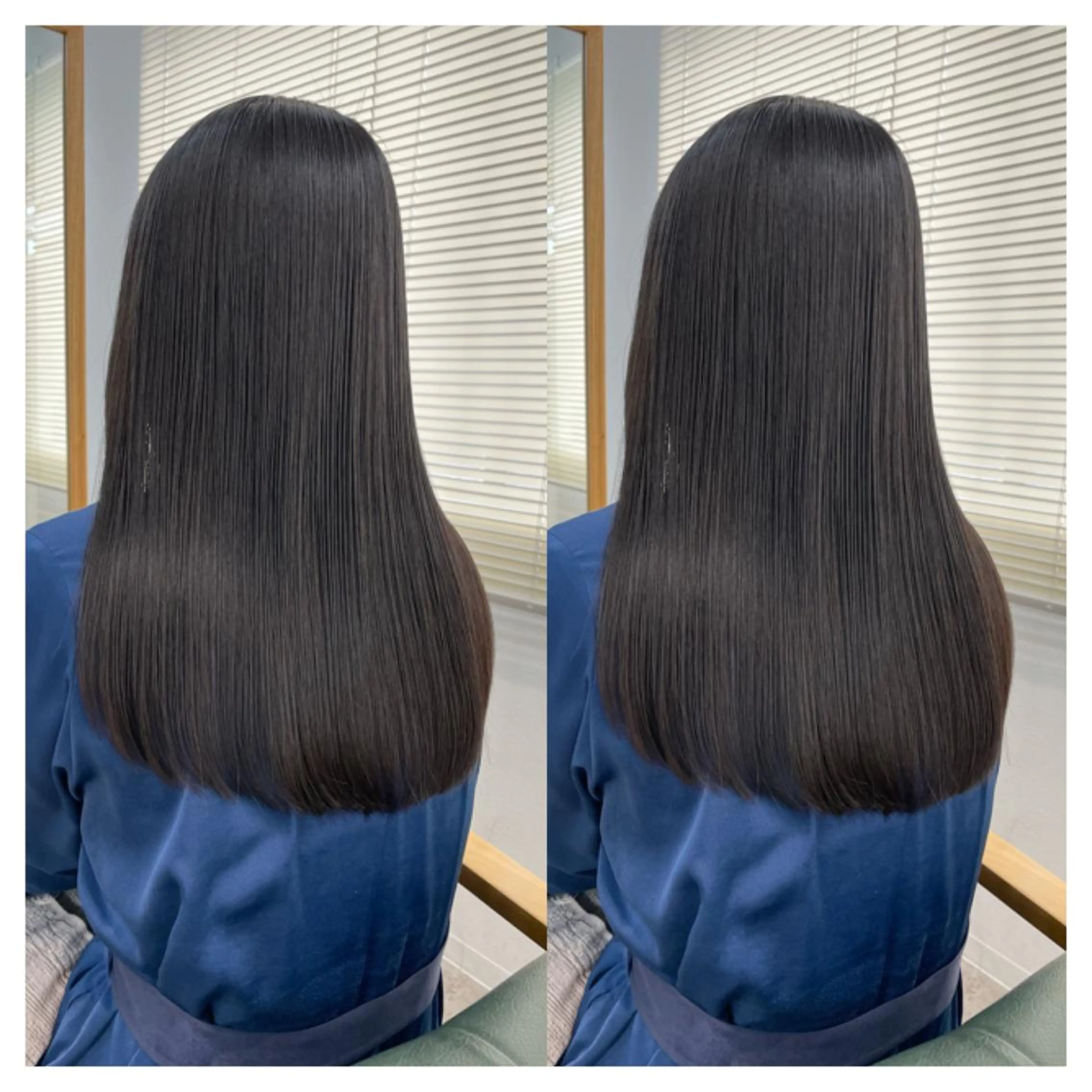 ロング カット 縮毛矯正 トリートメント 村山 茉衣のヘアスタイル