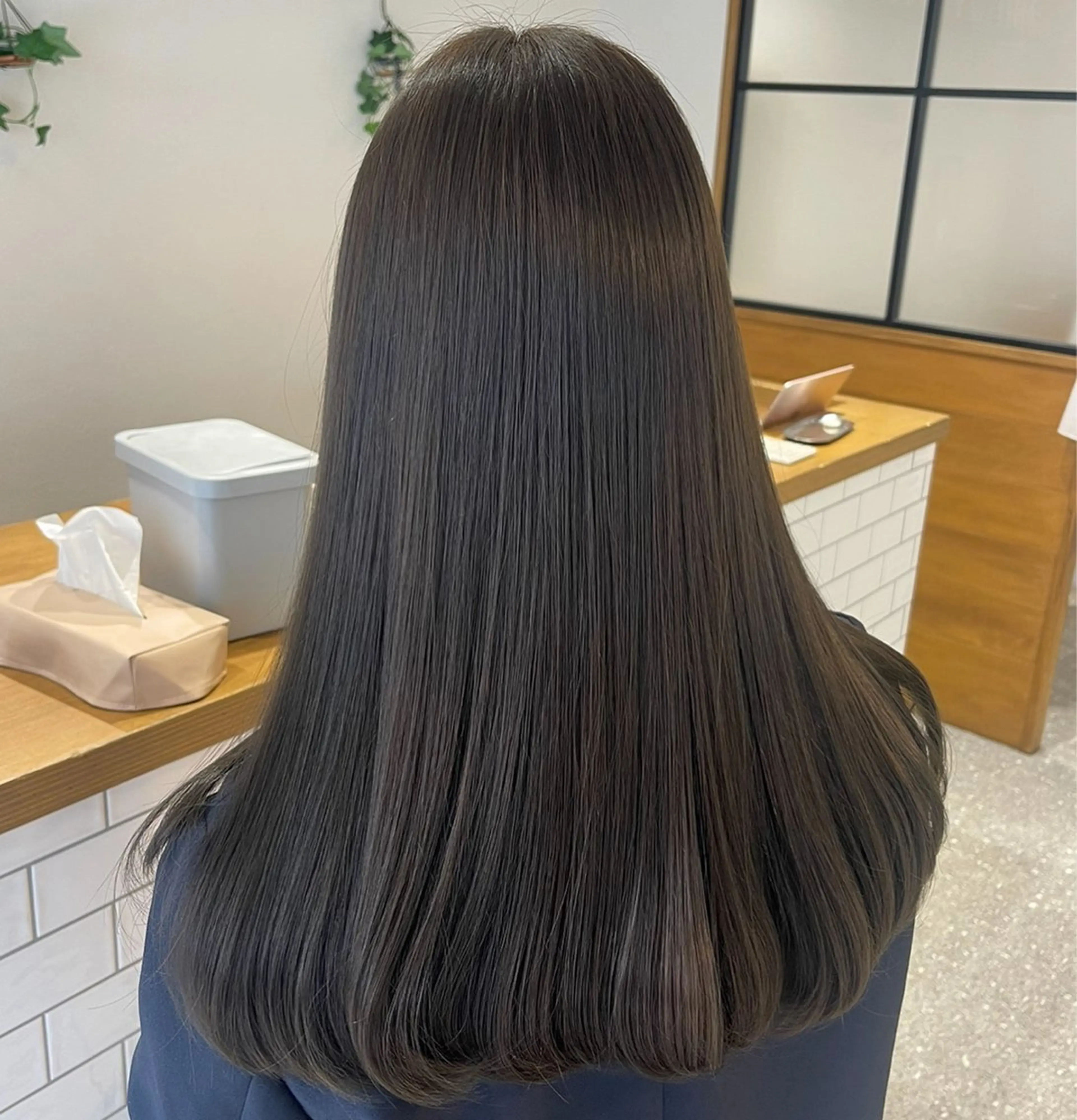 ロング カラー きなみ いく🎀透明感カラーのヘアスタイル