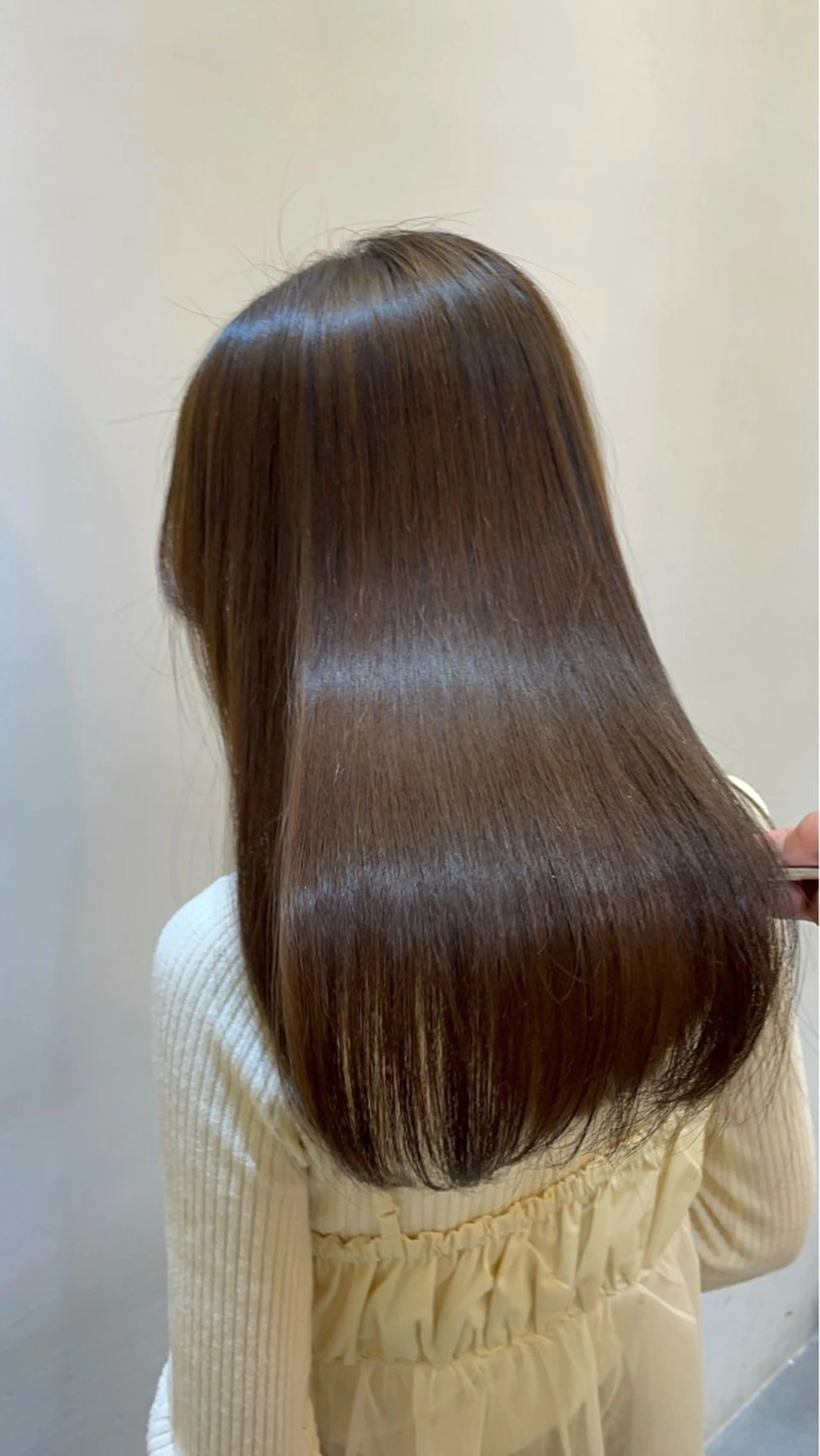 ロング カット 縮毛矯正 トリートメント ヘッドスパ ✨髪質改善✨美髪 矯正🫧小泉のヘアスタイル