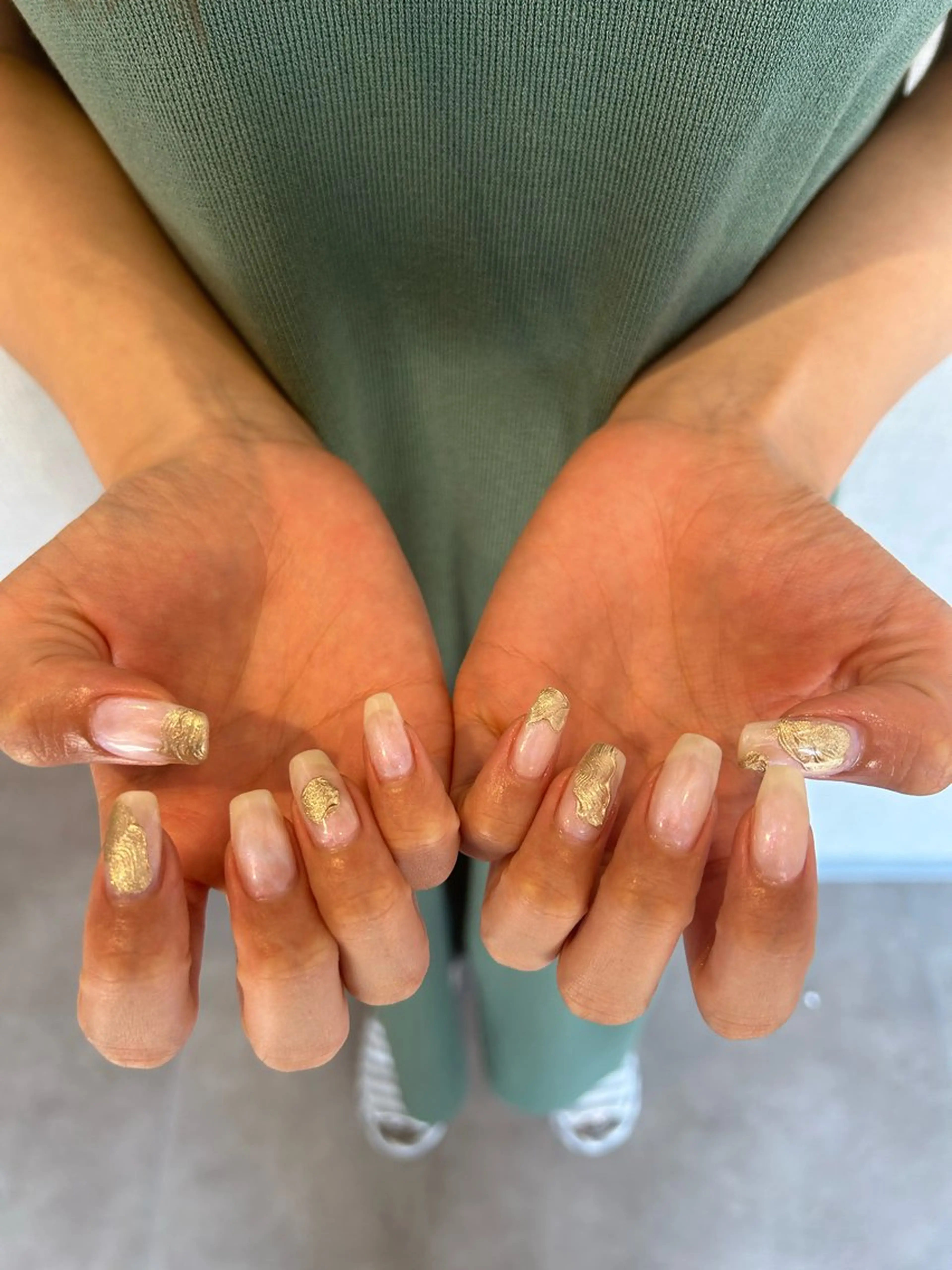 ネイル ニュアンスネイル jujur Erikaのネイルデザイン