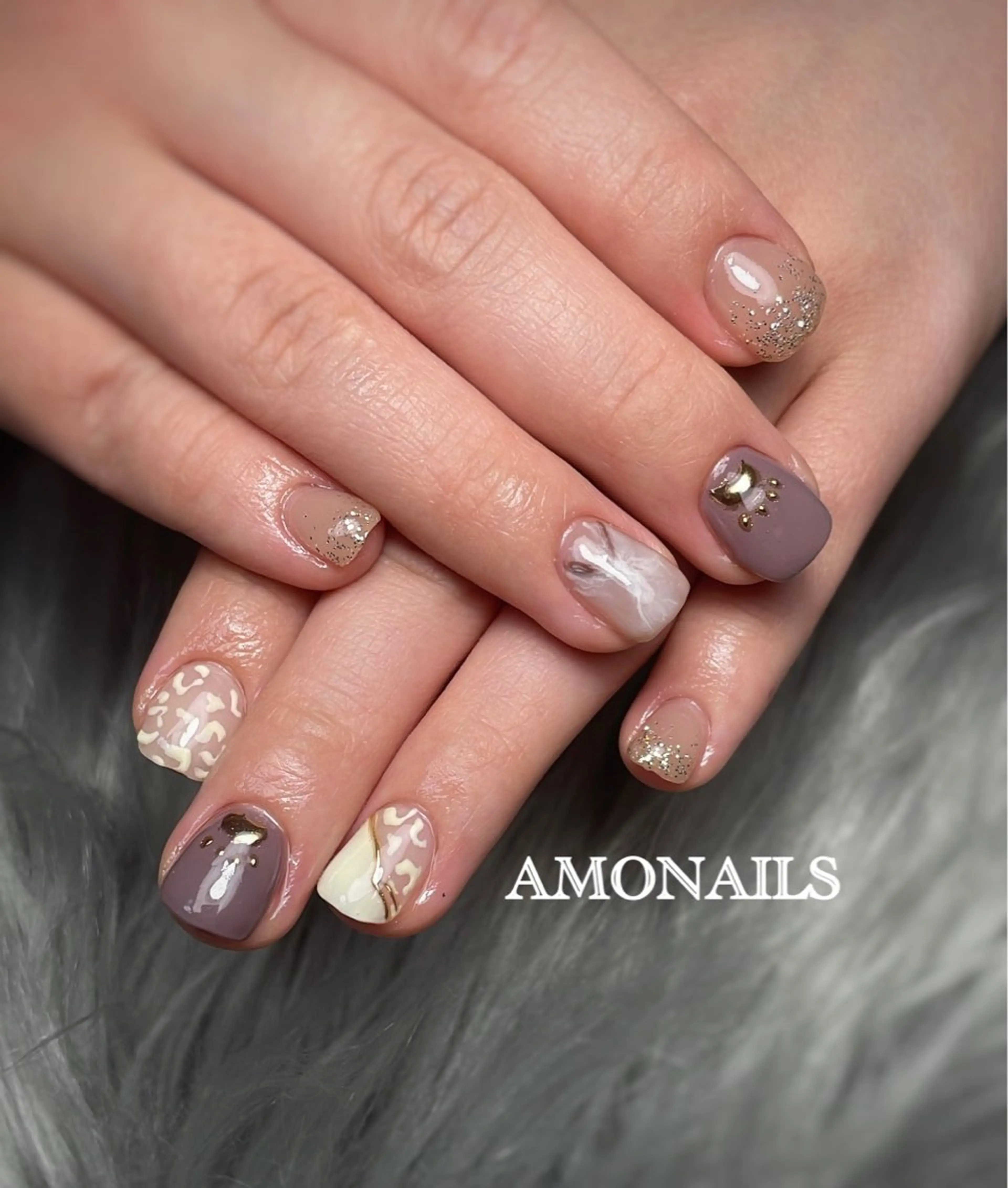 ネイル ハンドネイル フットネイル AMONAILS *.のネイルデザイン