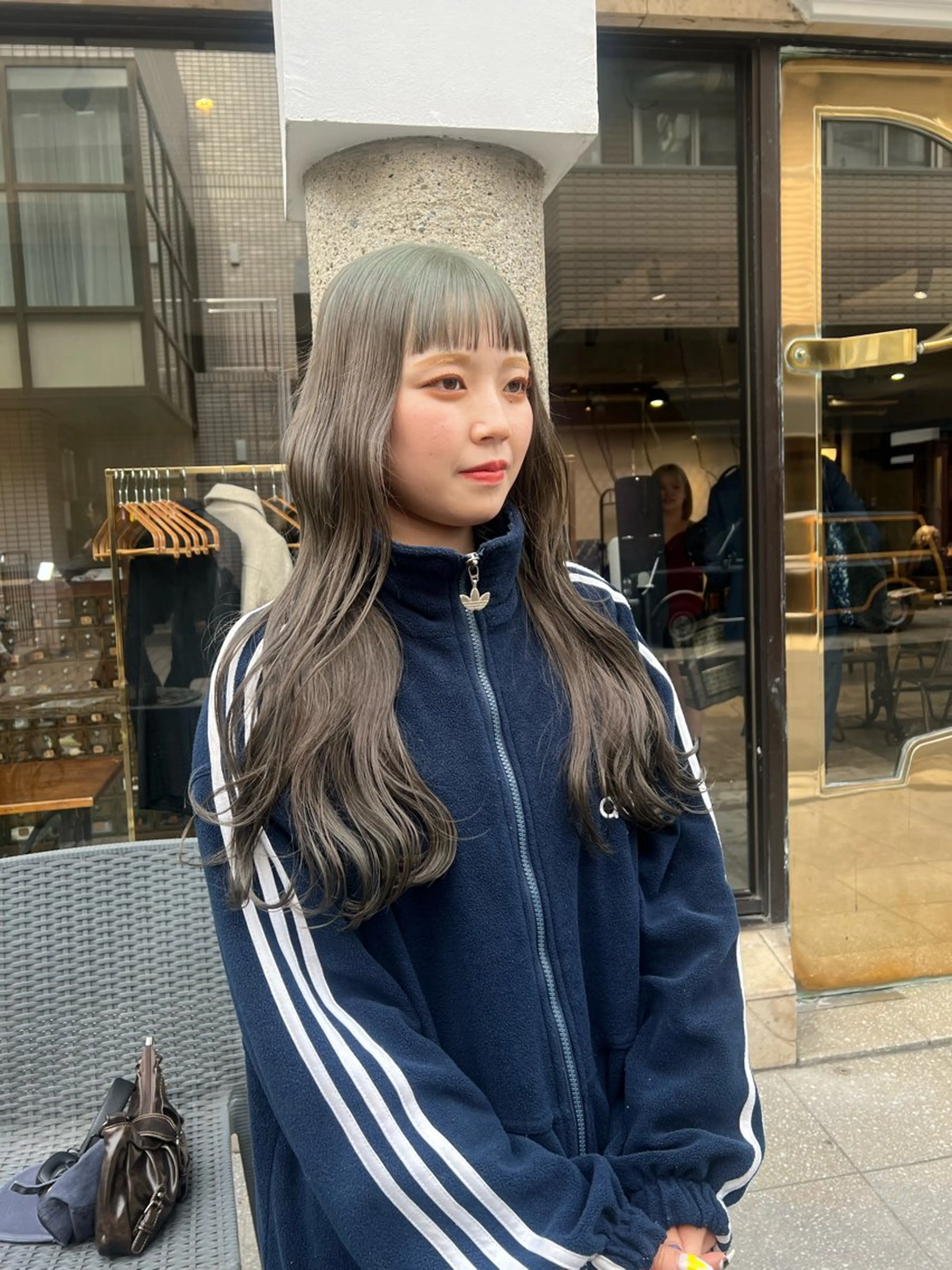 ロング カラー カット ヘアカラー トリートメント 透明感/艶カラー 🌿KANTAのヘアスタイル