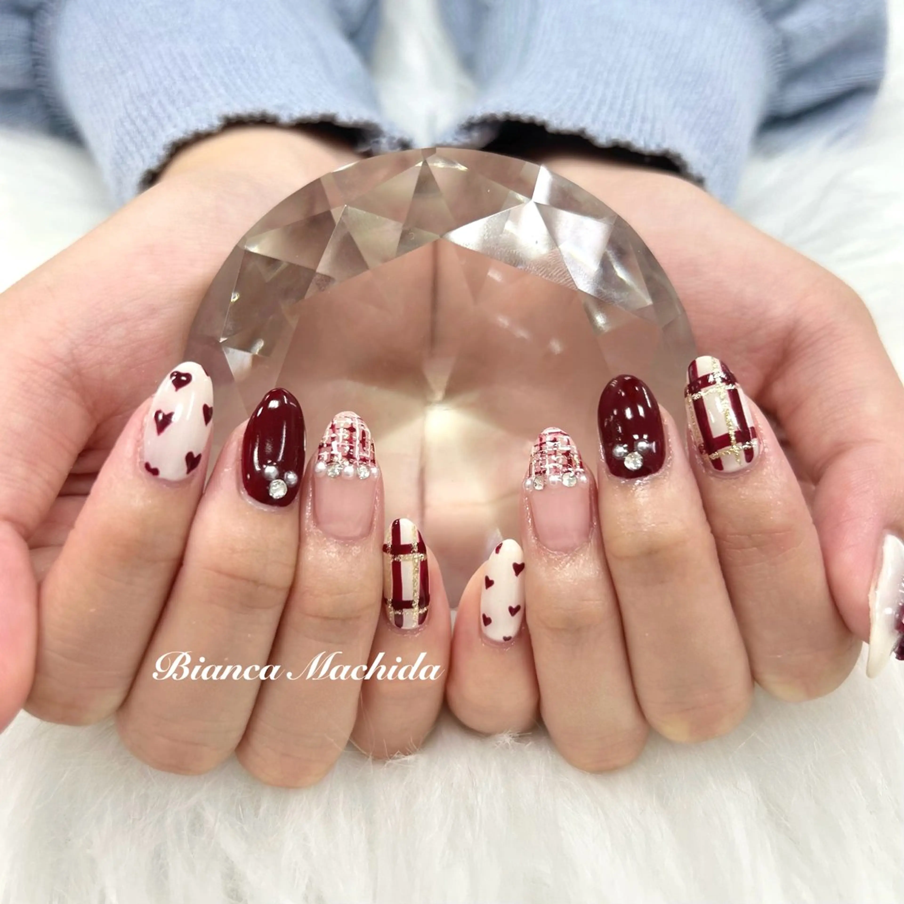 ネイル ハンドネイル ハンドケア Bianca 🪽 Nakajimaのネイルデザイン