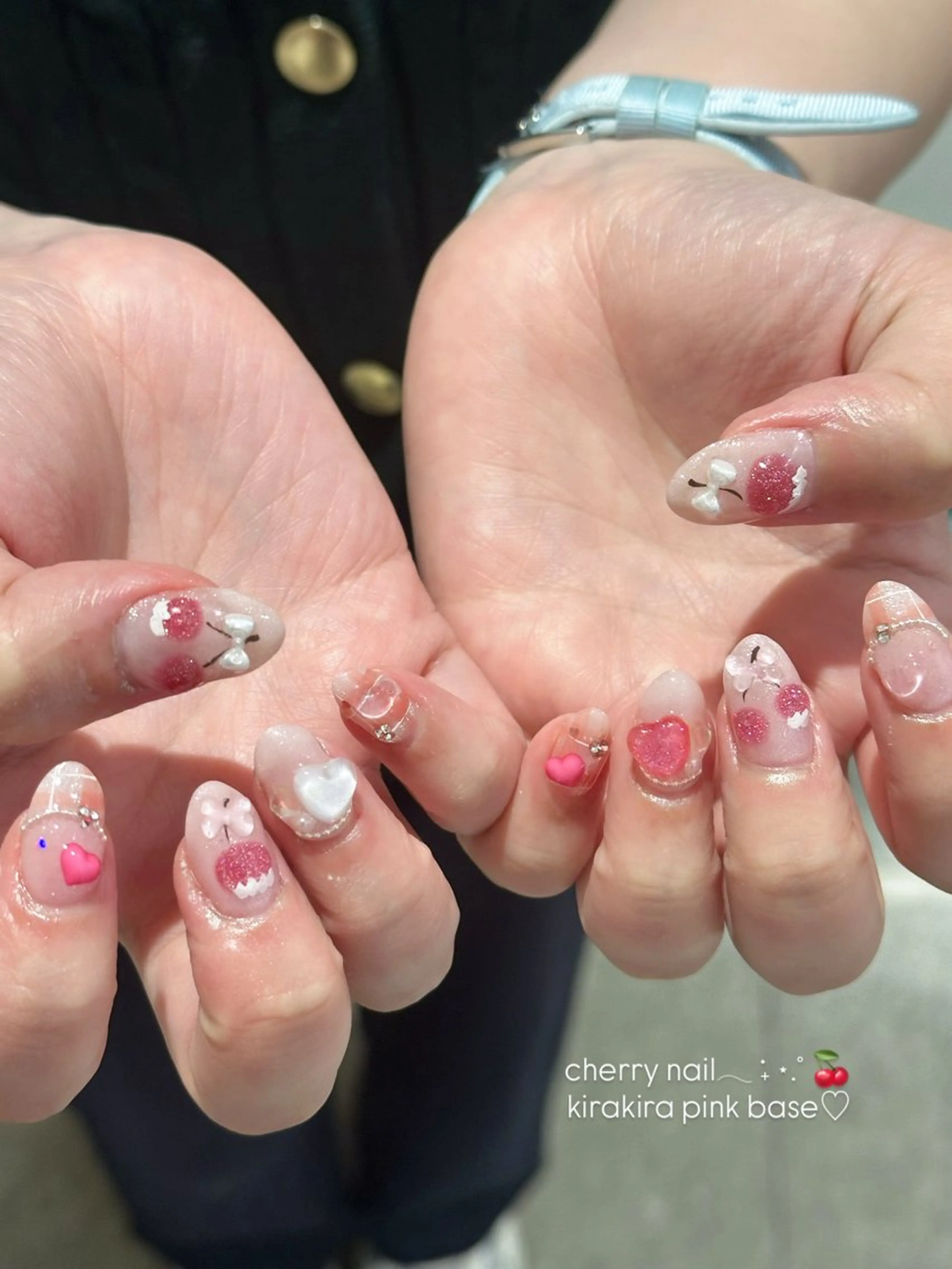 ネイル ハンドネイル babel新町店所属・韓国𝐧𝐚𝐢𝐥 🇰🇷🤍マオのネイルデザイン