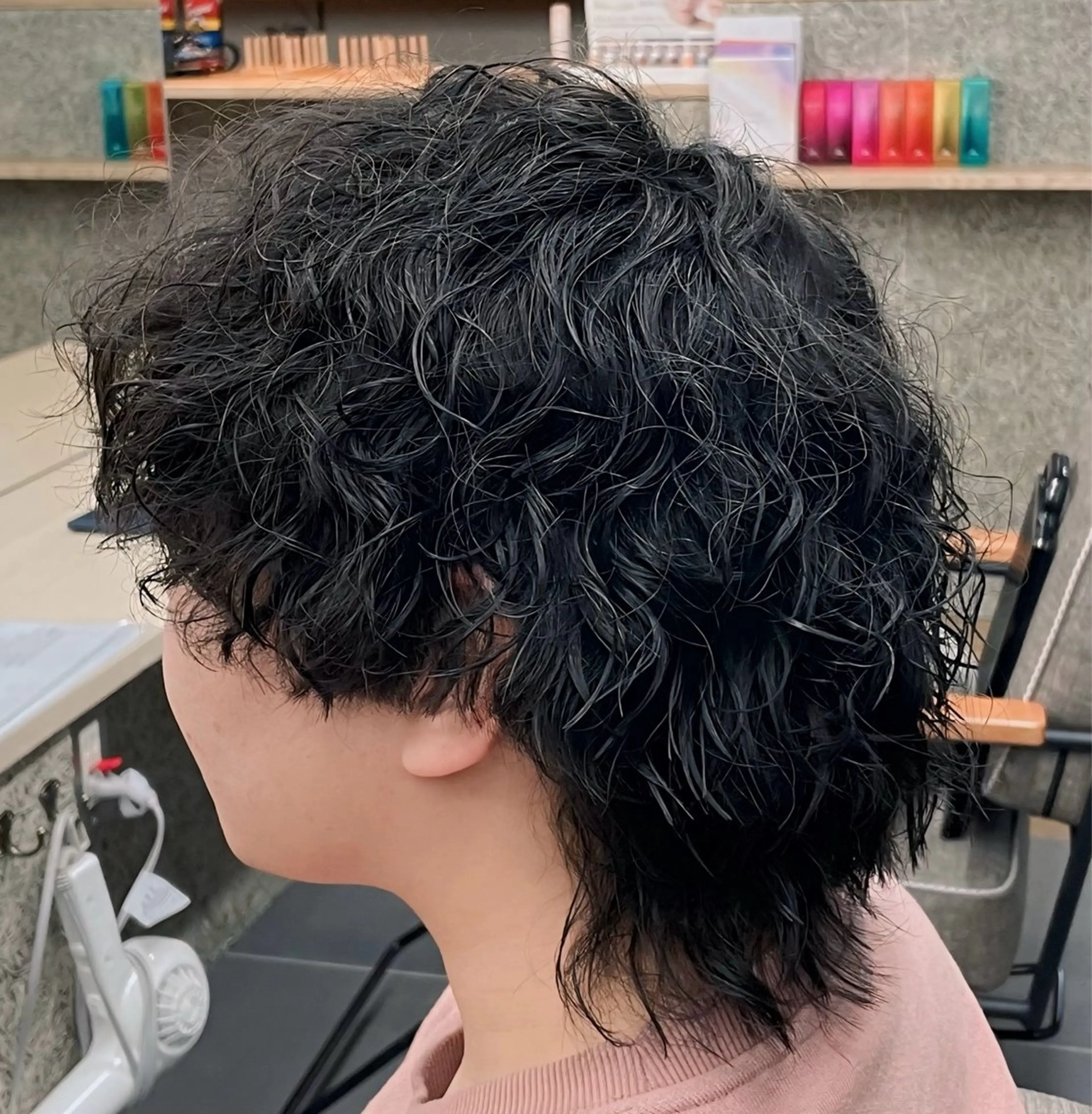 メンズ カット パーマ 遠藤 健登のヘアスタイル