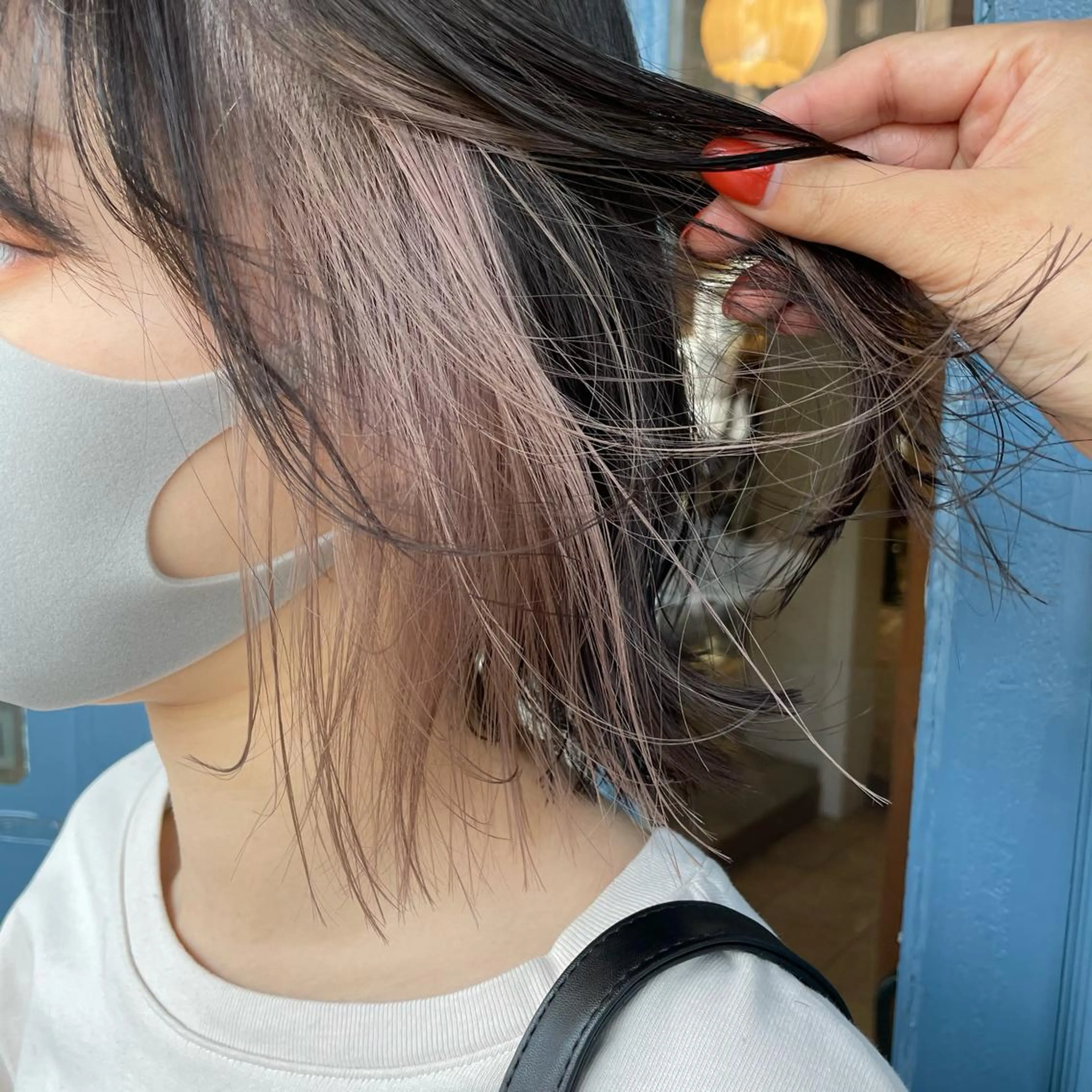 インナーカラー➕ベーストリートメント付き💜の写真