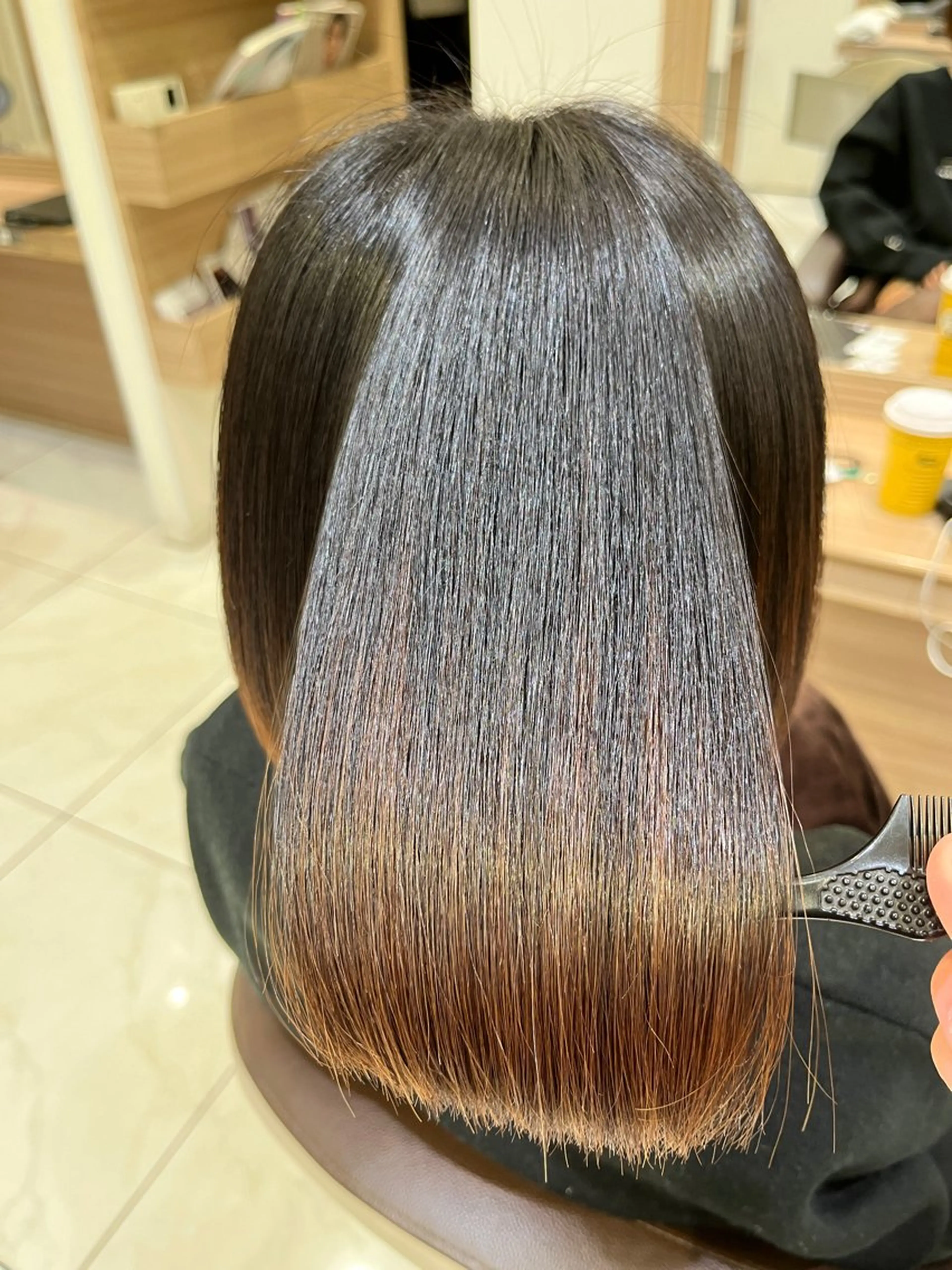 ショート カラー 🫧透けカラー🫧 乃愛のヘアスタイル
