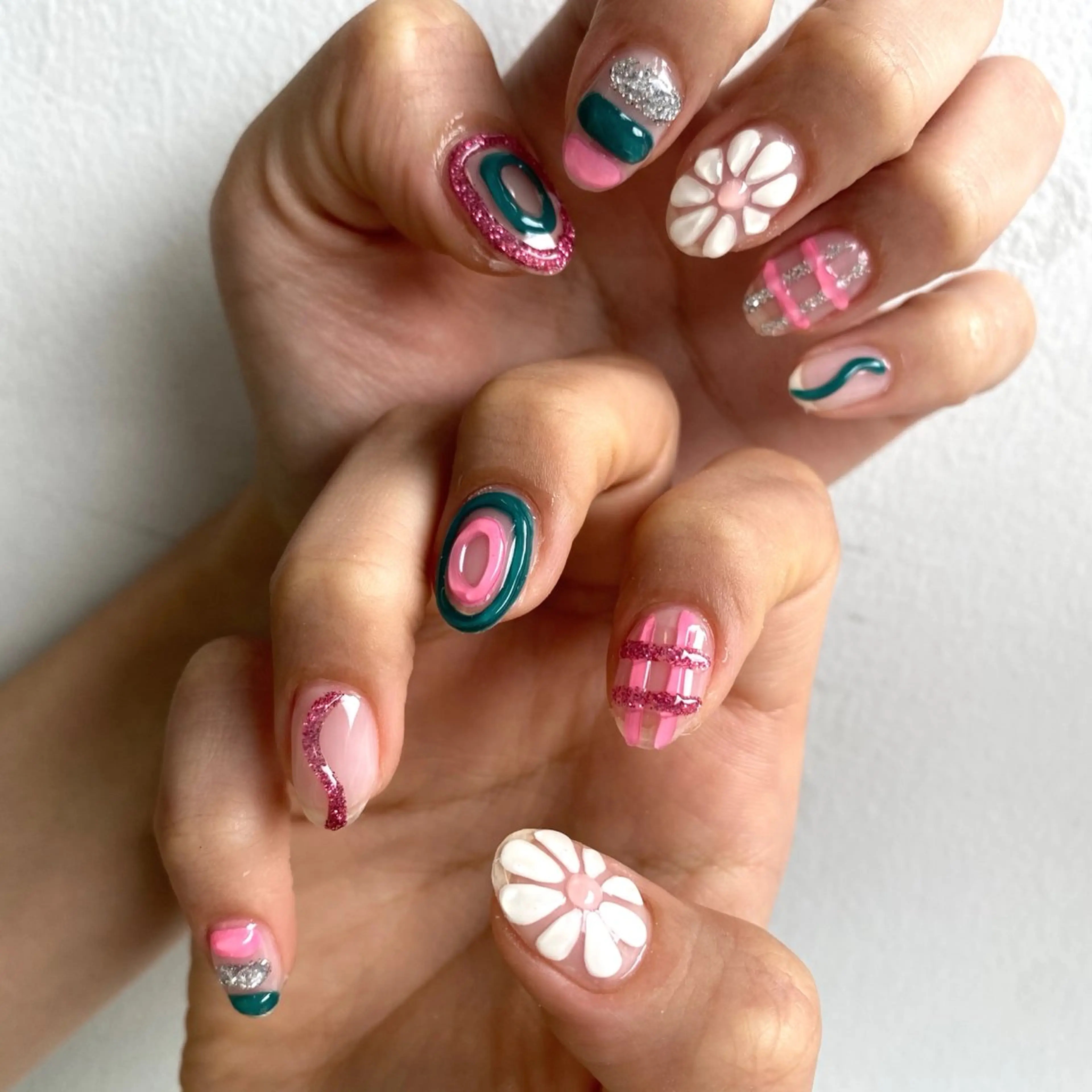 ネイル フラワーネイル ハンドネイル Nails VINATIのネイルデザイン