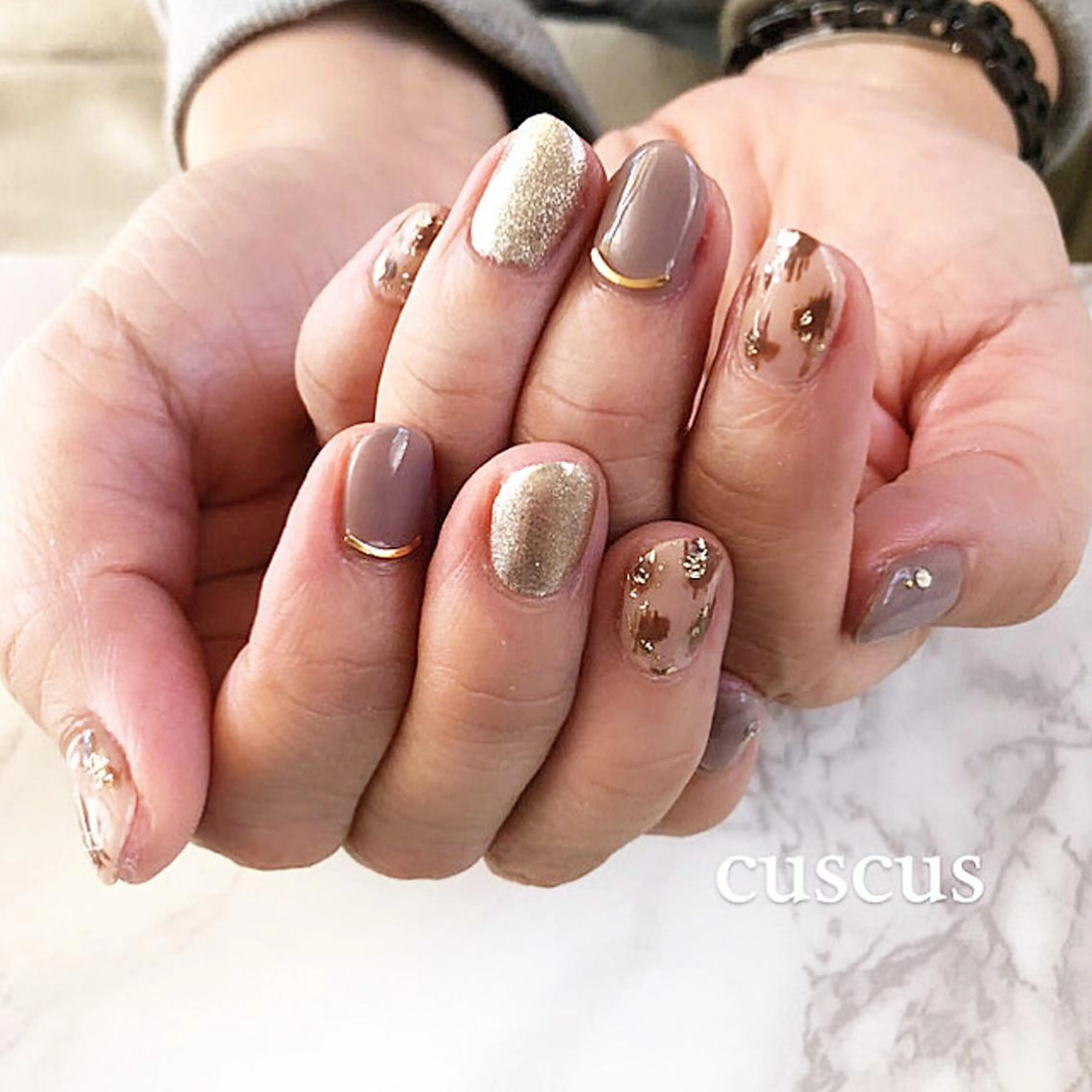 ネイル ＣＵＳＣＵＳ …ｔ.akiのネイルデザイン