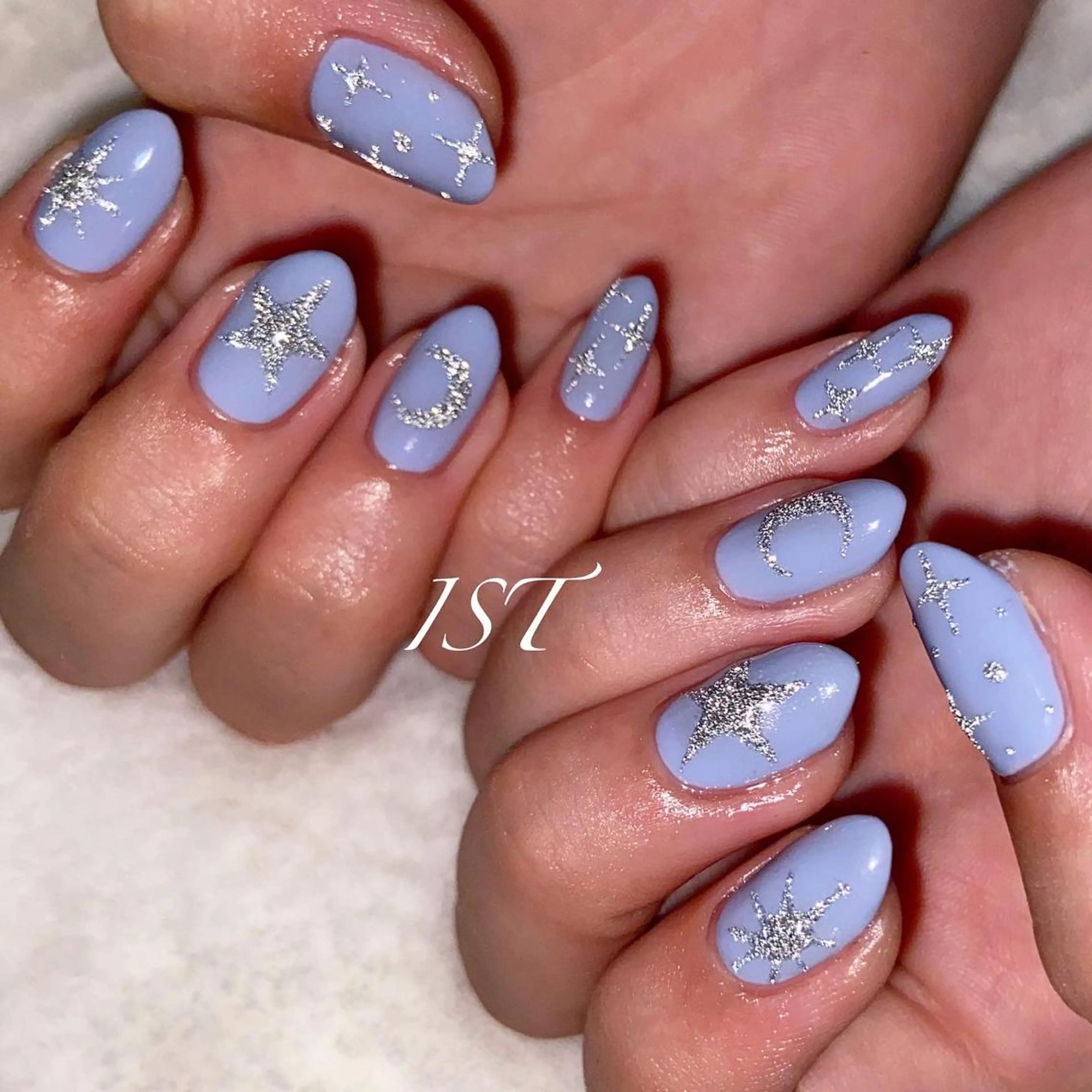 ネイル フラッシュネイル ラメ(グリッター) メンズ歓迎🙆‍♀️ エステ/ネイルISTのネイルデザイン