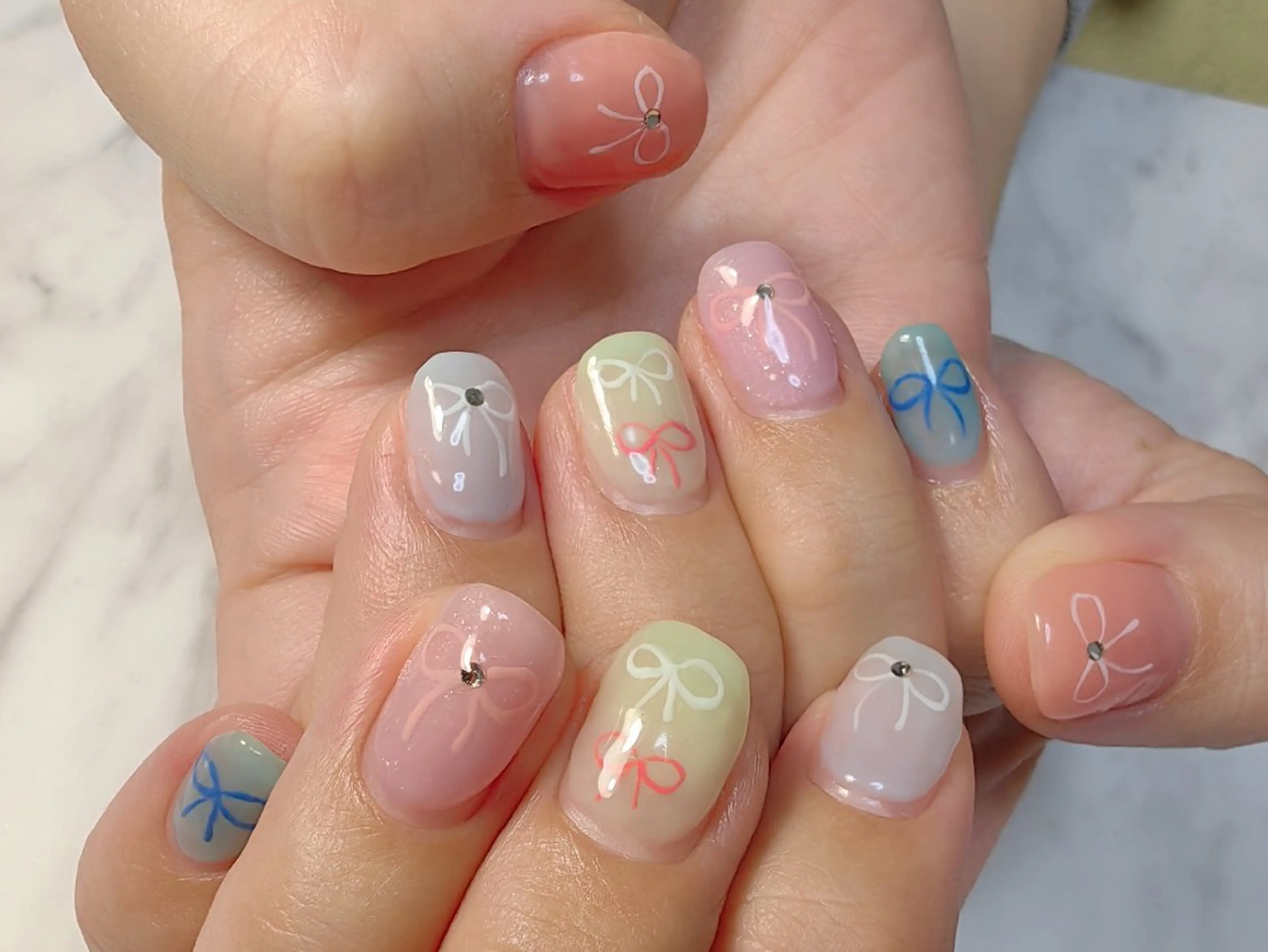 ネイル リボン reve あやののその他イメージ