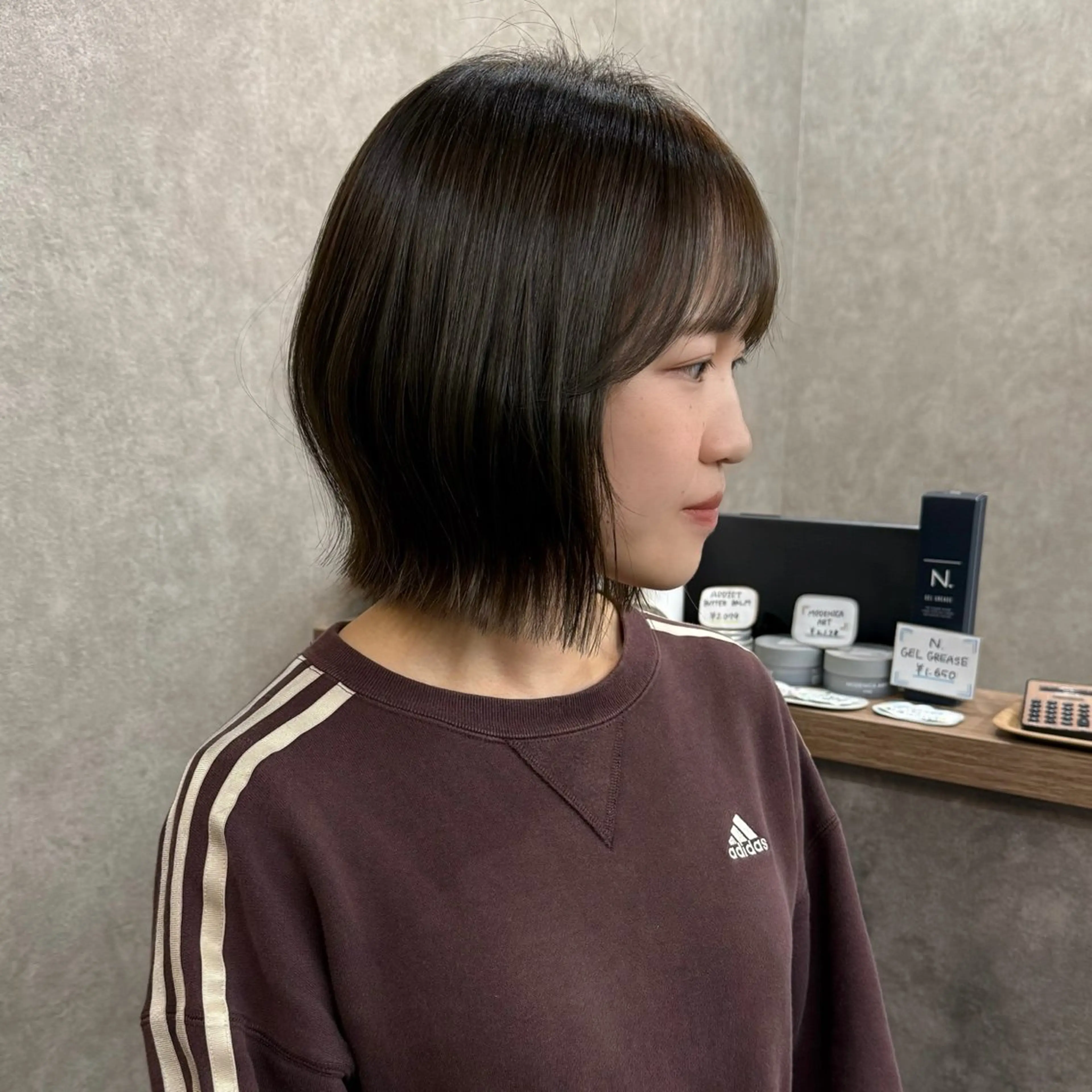 ショート カット 丸みショート🧸 積田 佳奈のヘアスタイル