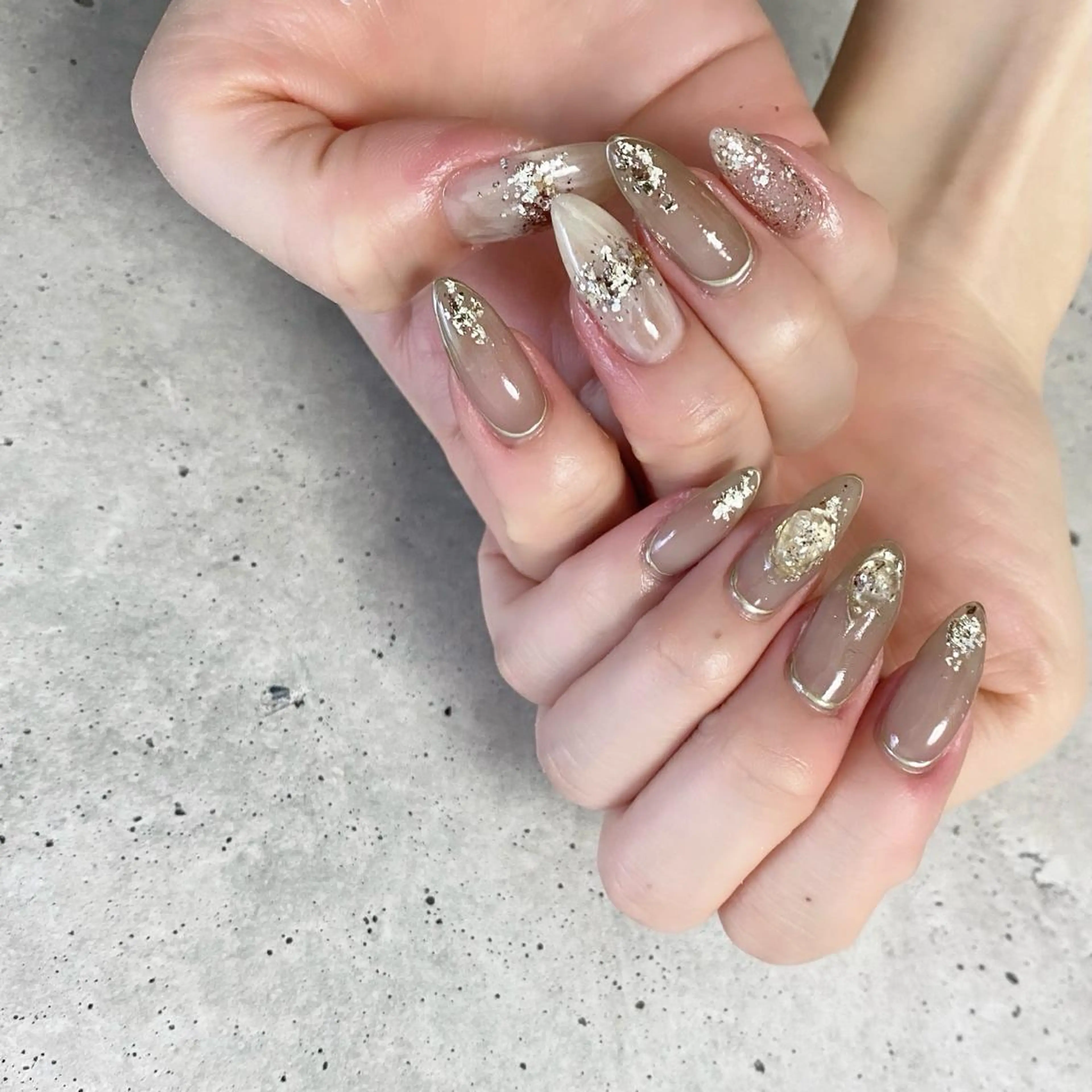 ネイル Ray. /綺麗目ニュアンスのネイルデザイン