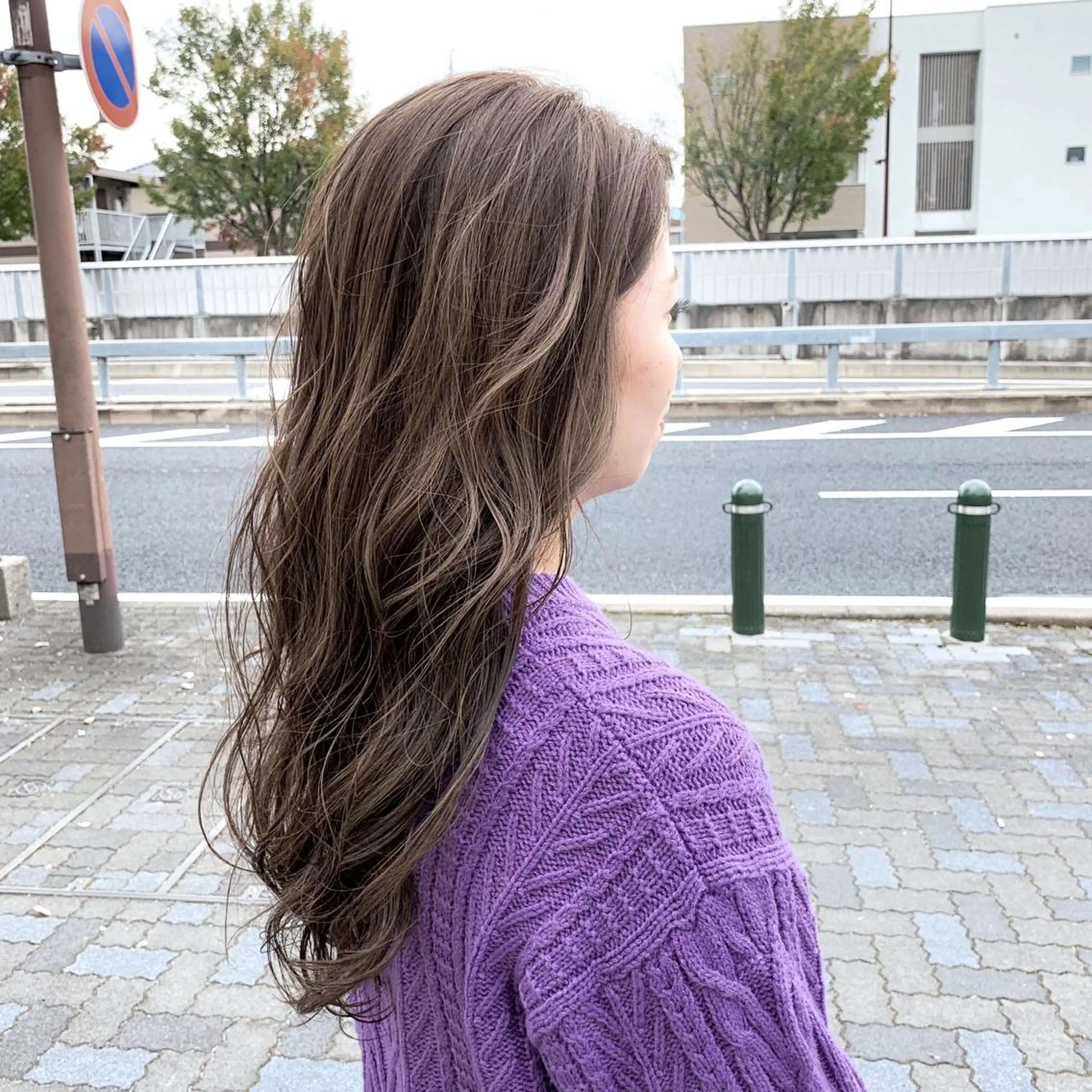 ロング カラー SALOWIN名古屋本山店所属・🍀ナガヤマ ヒデアキ🍀のヘアスタイル