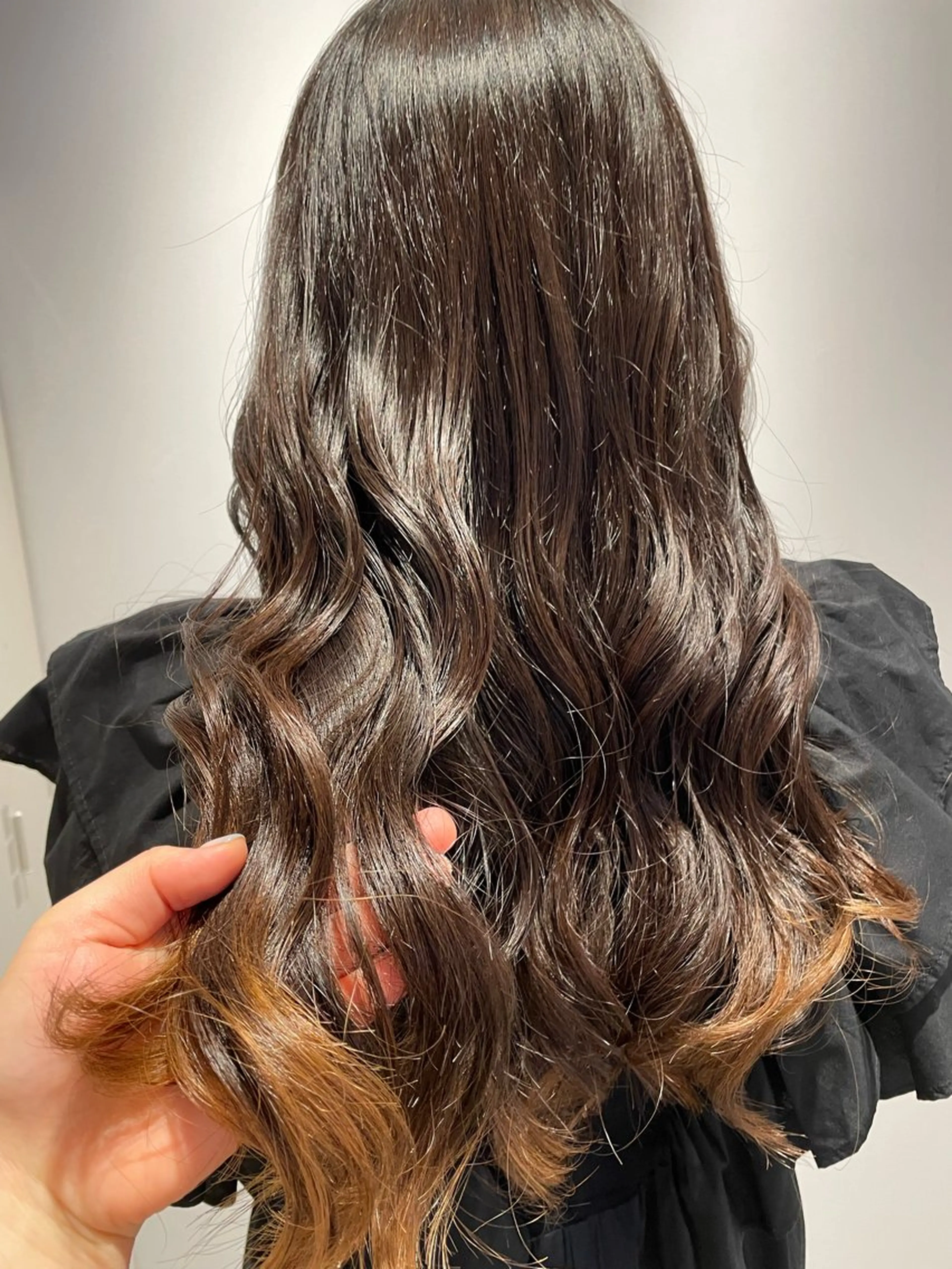 ロング Qin shaire salon 原宿店所属・髪質改善/透明感カラ ー/Atsukoのヘアスタイル