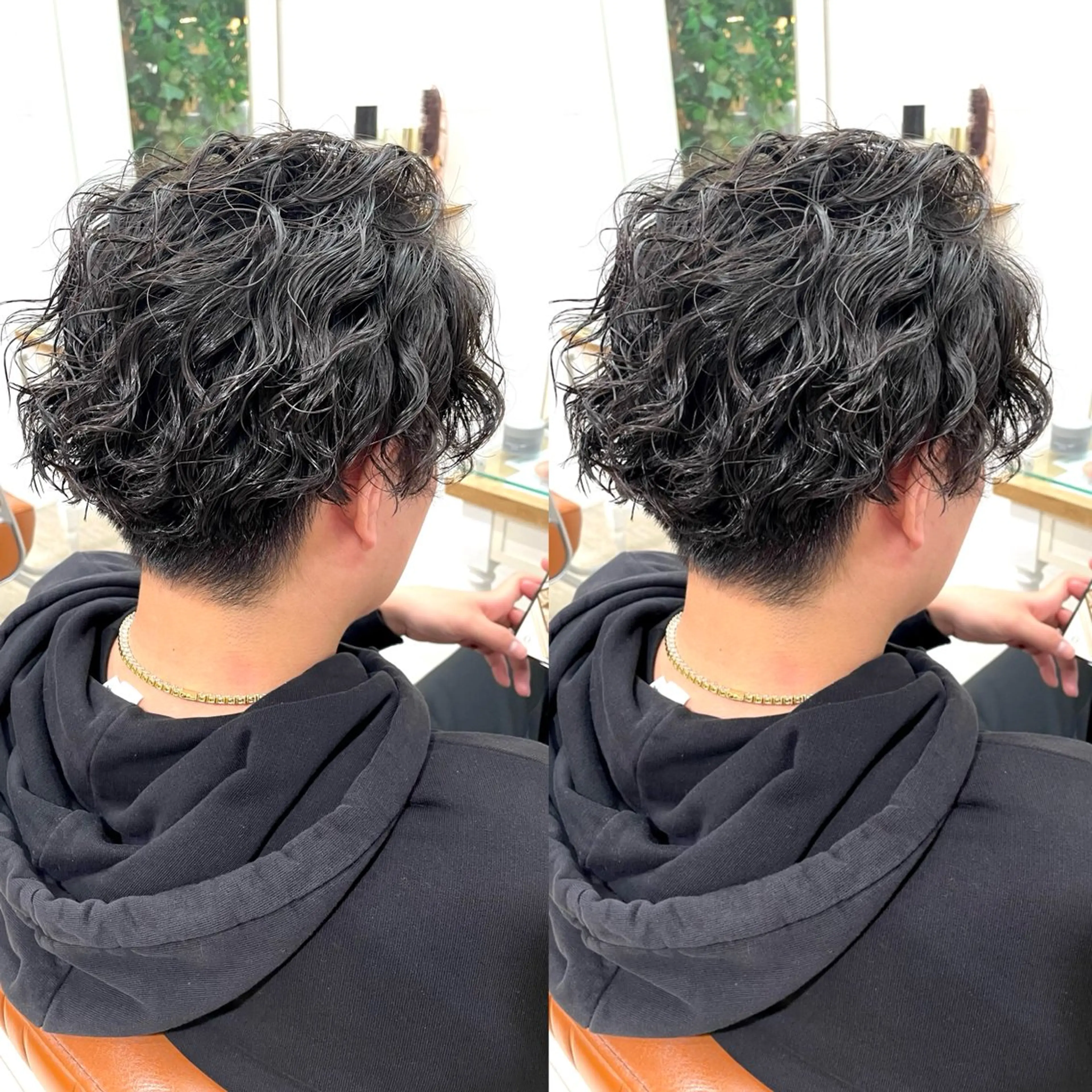 パーマ メンズ カット パーマ スズキ マリのヘアスタイル