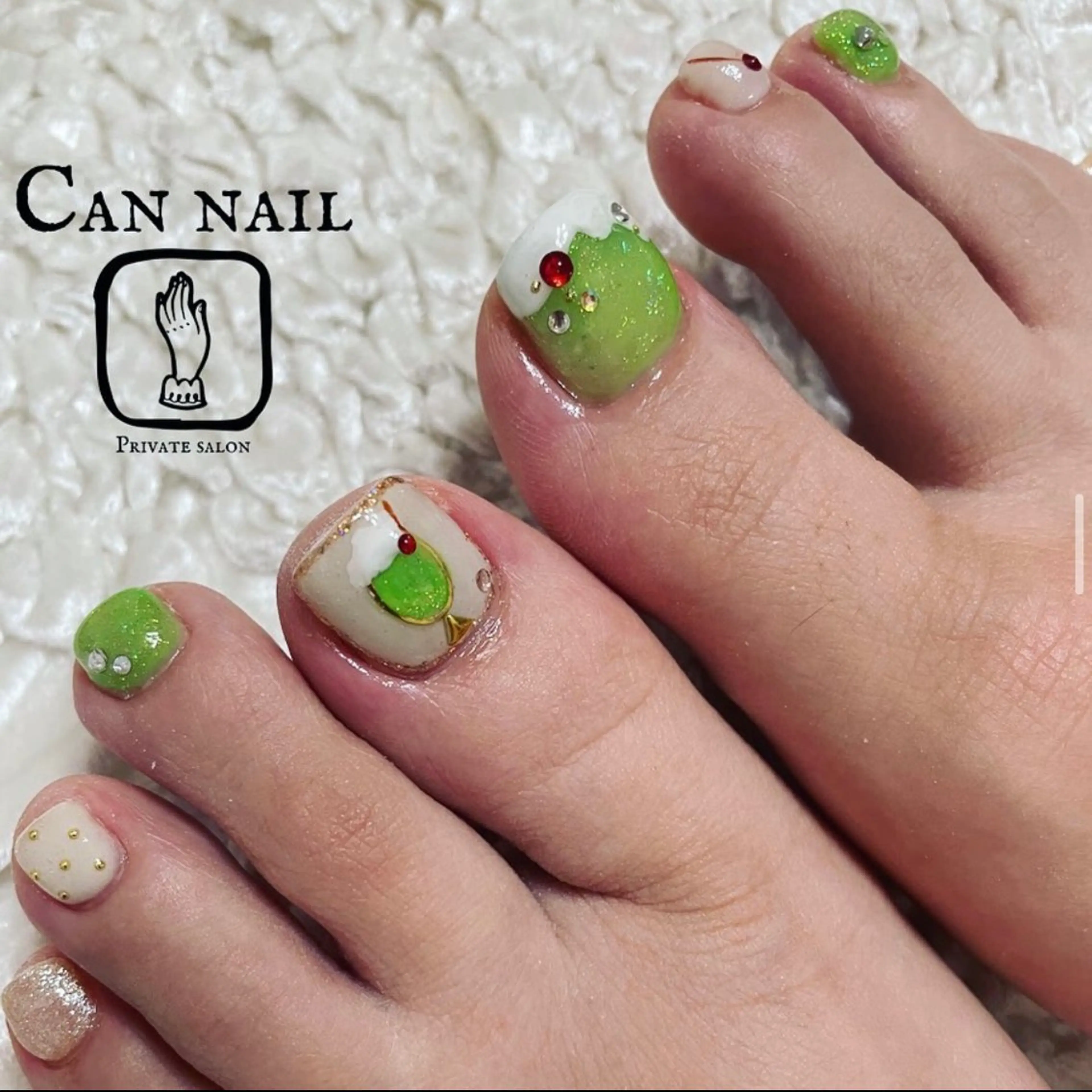 ネイル フットネイル nail salon F cmのネイルデザイン