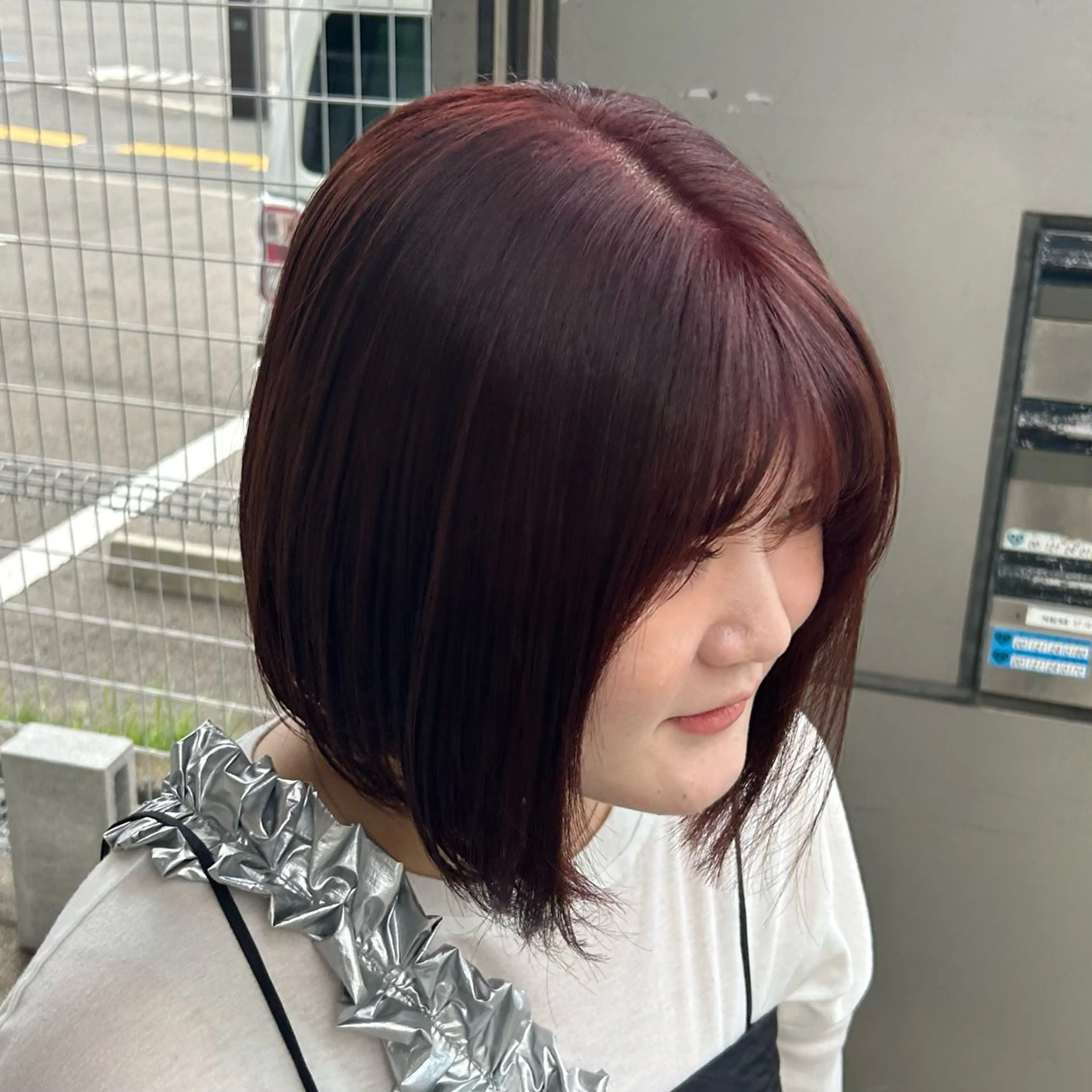 ミディアム カラー 髪質改善 トリートメント Emitas.宮街道店所属・メイ/和歌山美容室/ Emitas.のヘアスタイル