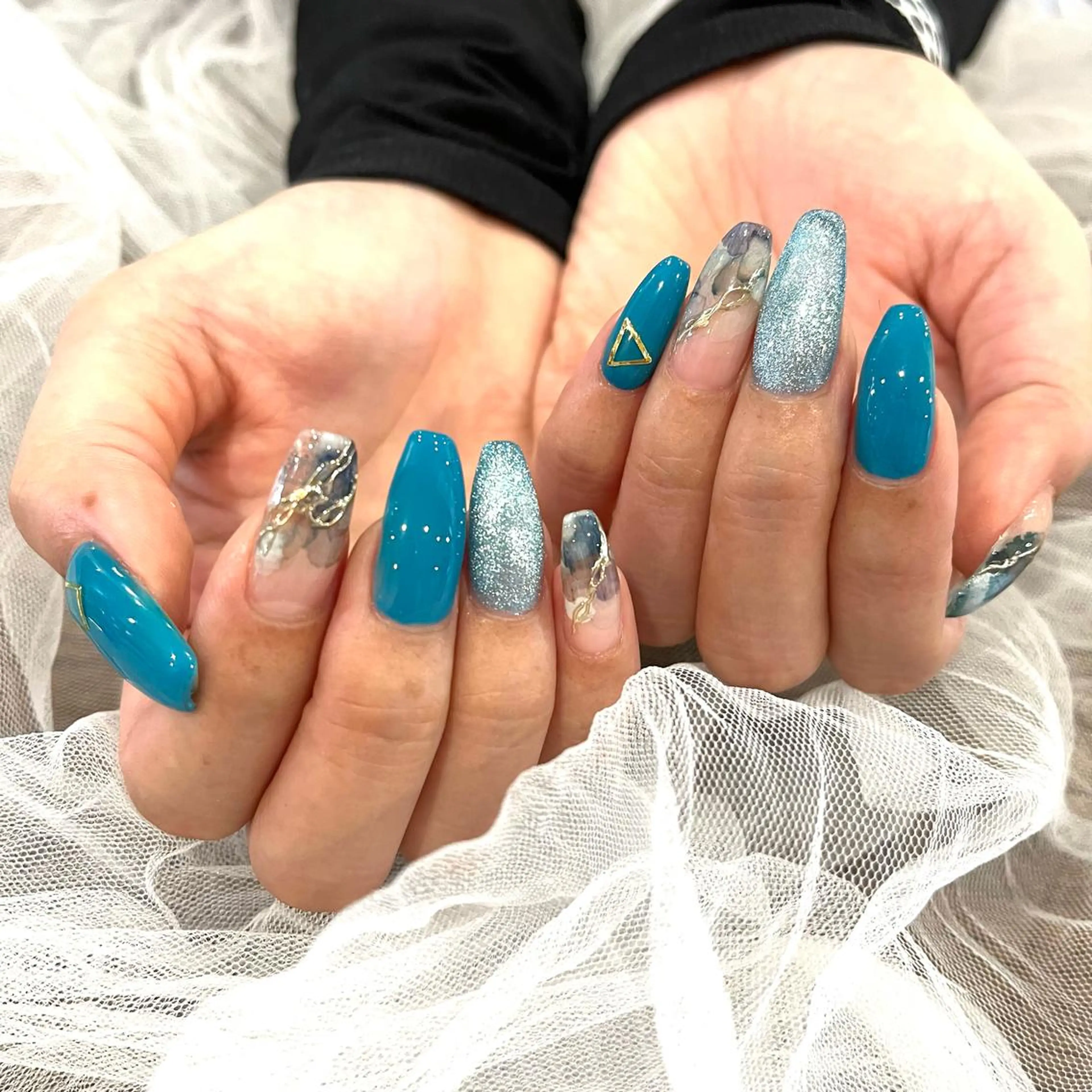 ネイル ハンドネイル Cleo伏見店🌿 Momokaのネイルデザイン