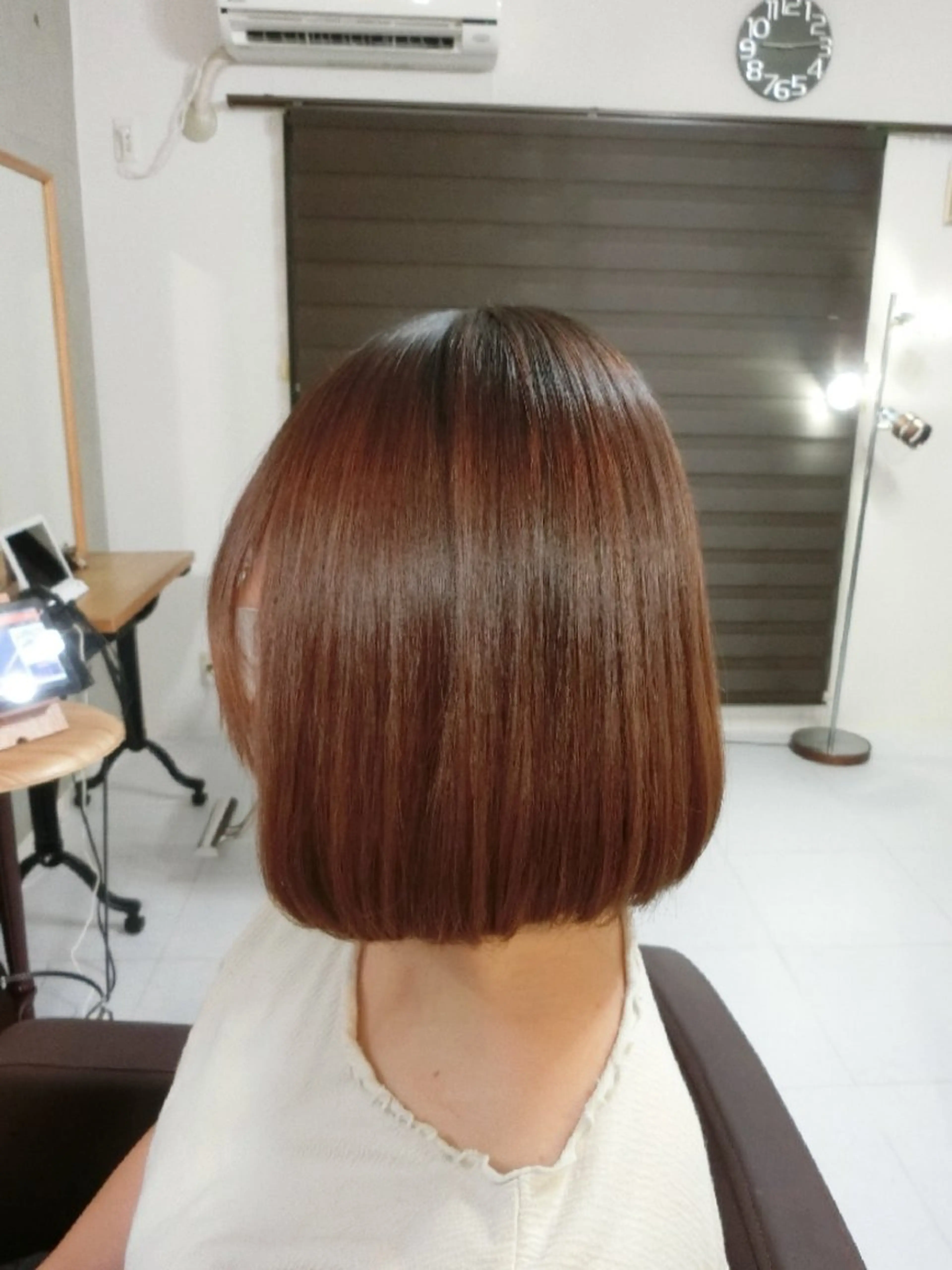 カラー パーマ カット 縮毛矯正 ma cherie 三浦直美のヘアスタイル