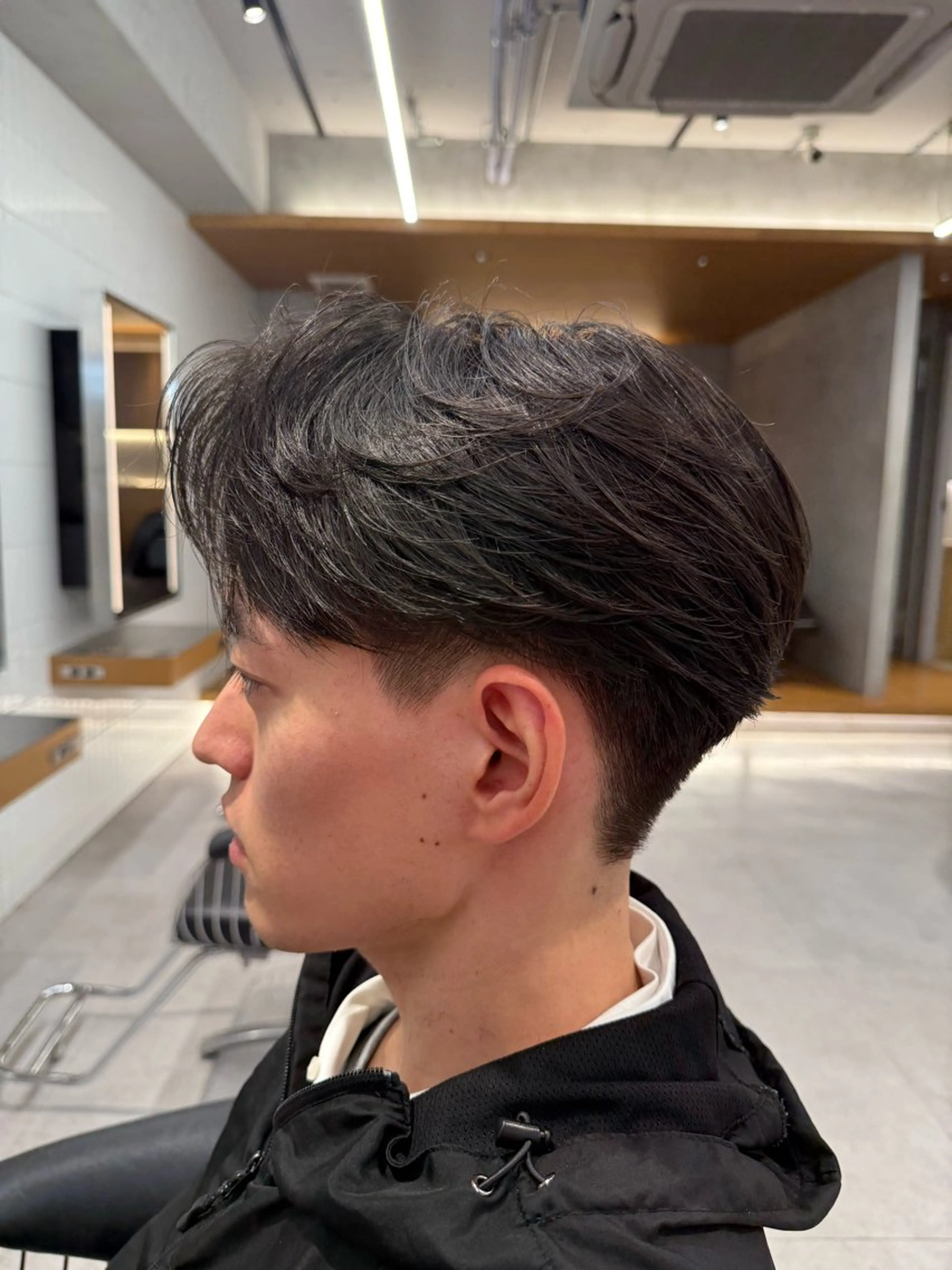 ショート メンズ nico TOKYO所属・ニュアンス/ センターパート/イノのヘアスタイル