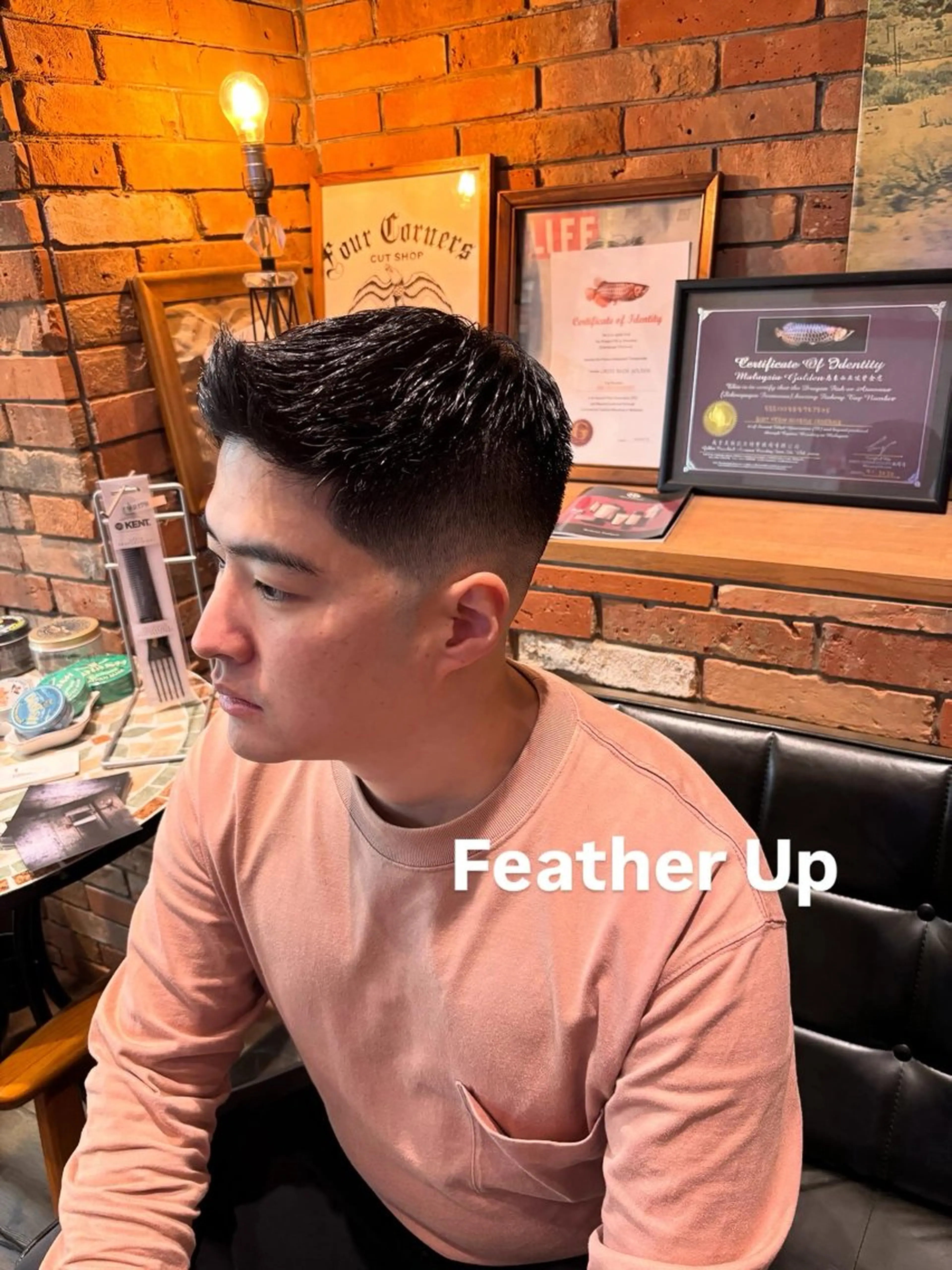 ショート フォーコーナーズカットショップ本店所属・設楽 カットモデル募集中のヘアスタイル