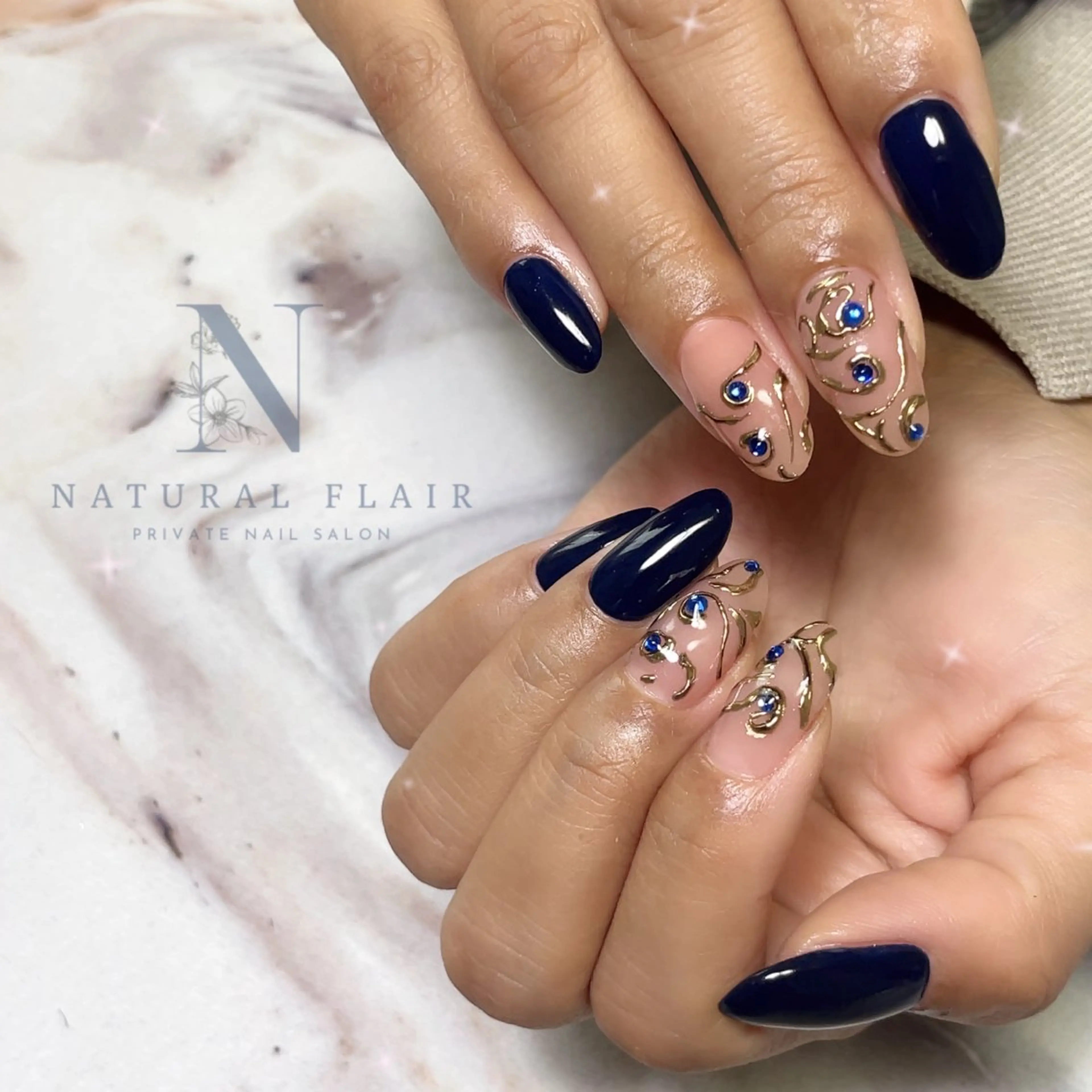 ネイル ハンドネイル natural flairのネイルデザイン