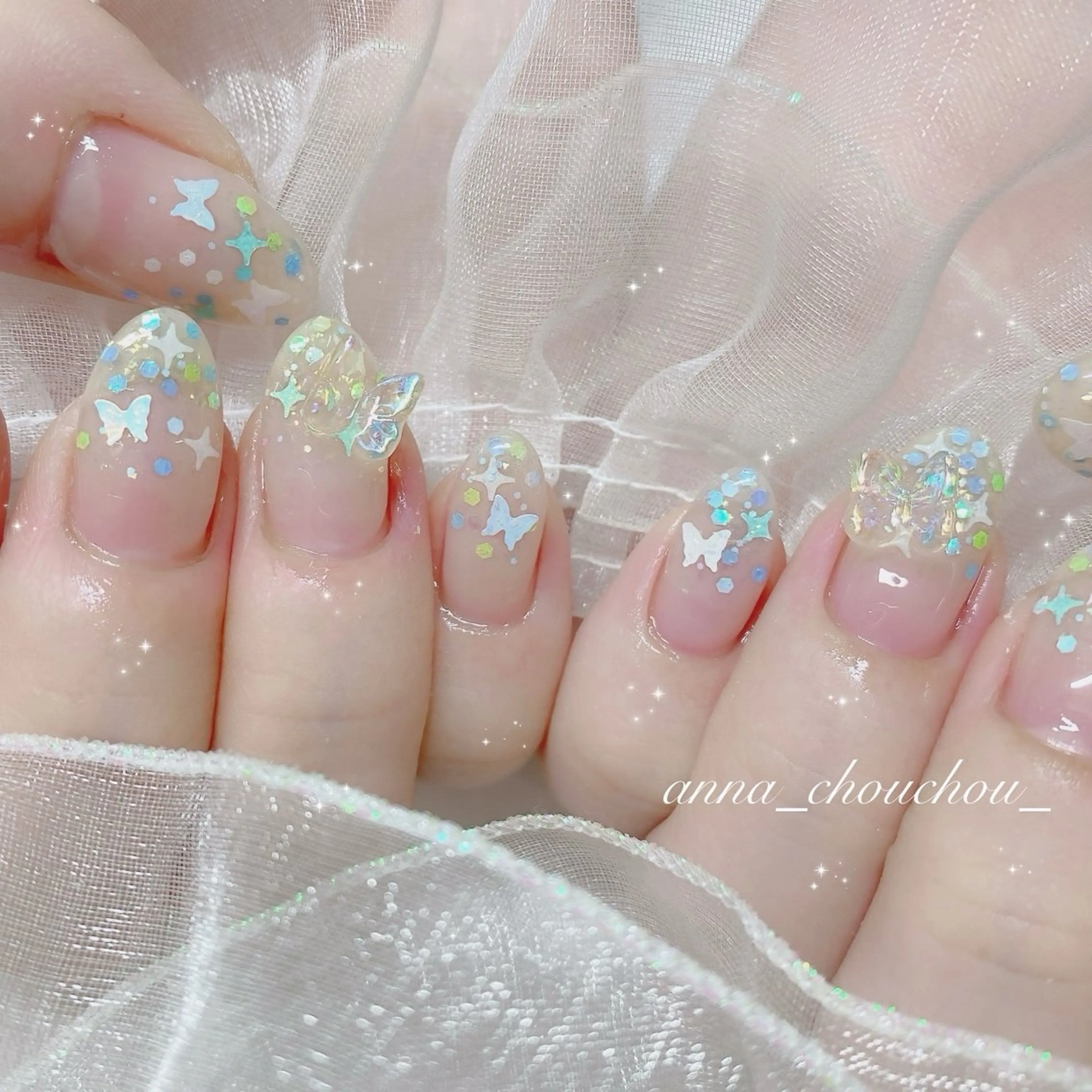 ネイル ハンドネイル Anna Sano⭐️のネイルデザイン