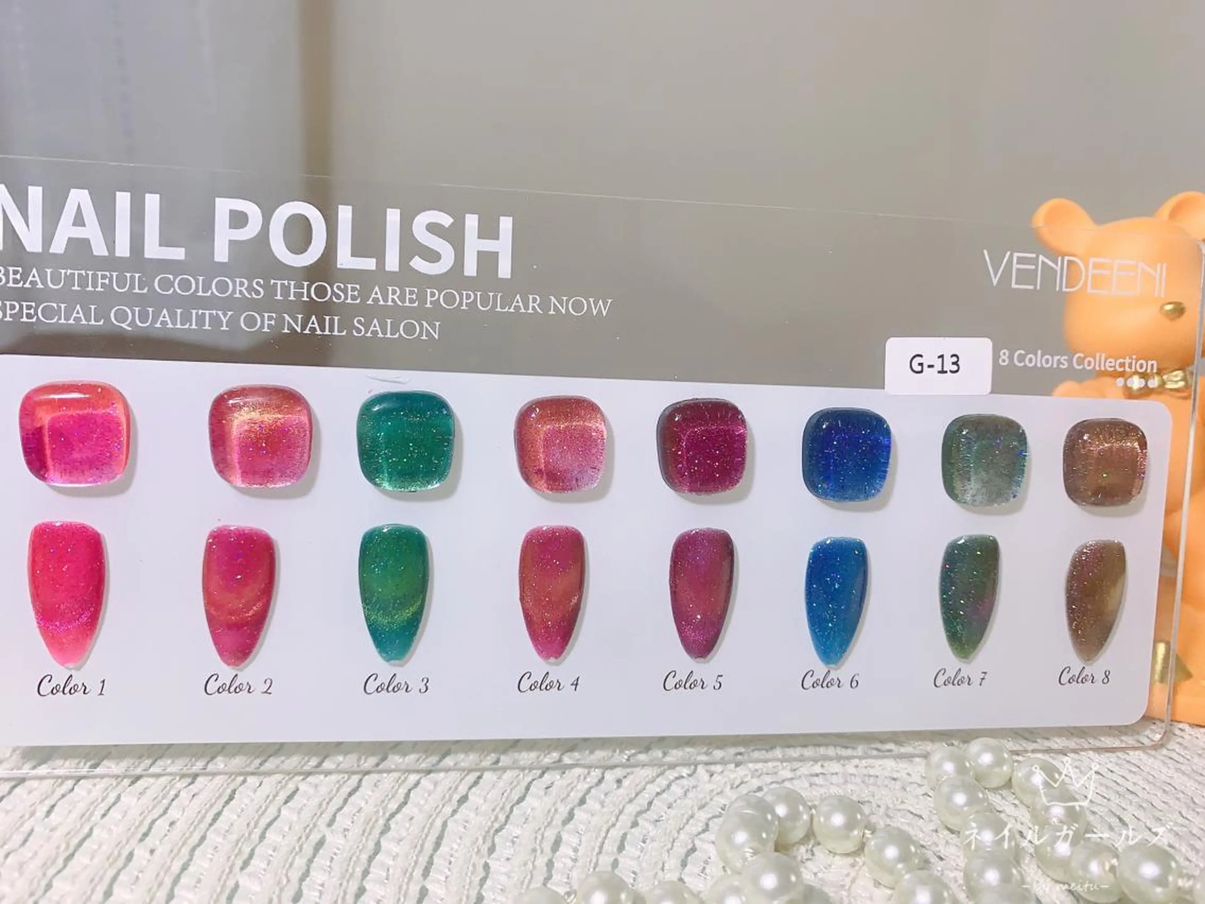 ネイル フットネイル ジェルネイル ラメ(グリッター) ラメグラデーション マグネットネイル ハンドネイル ネイルサロンAiri 長さ出し·シンプルのネイルデザイン