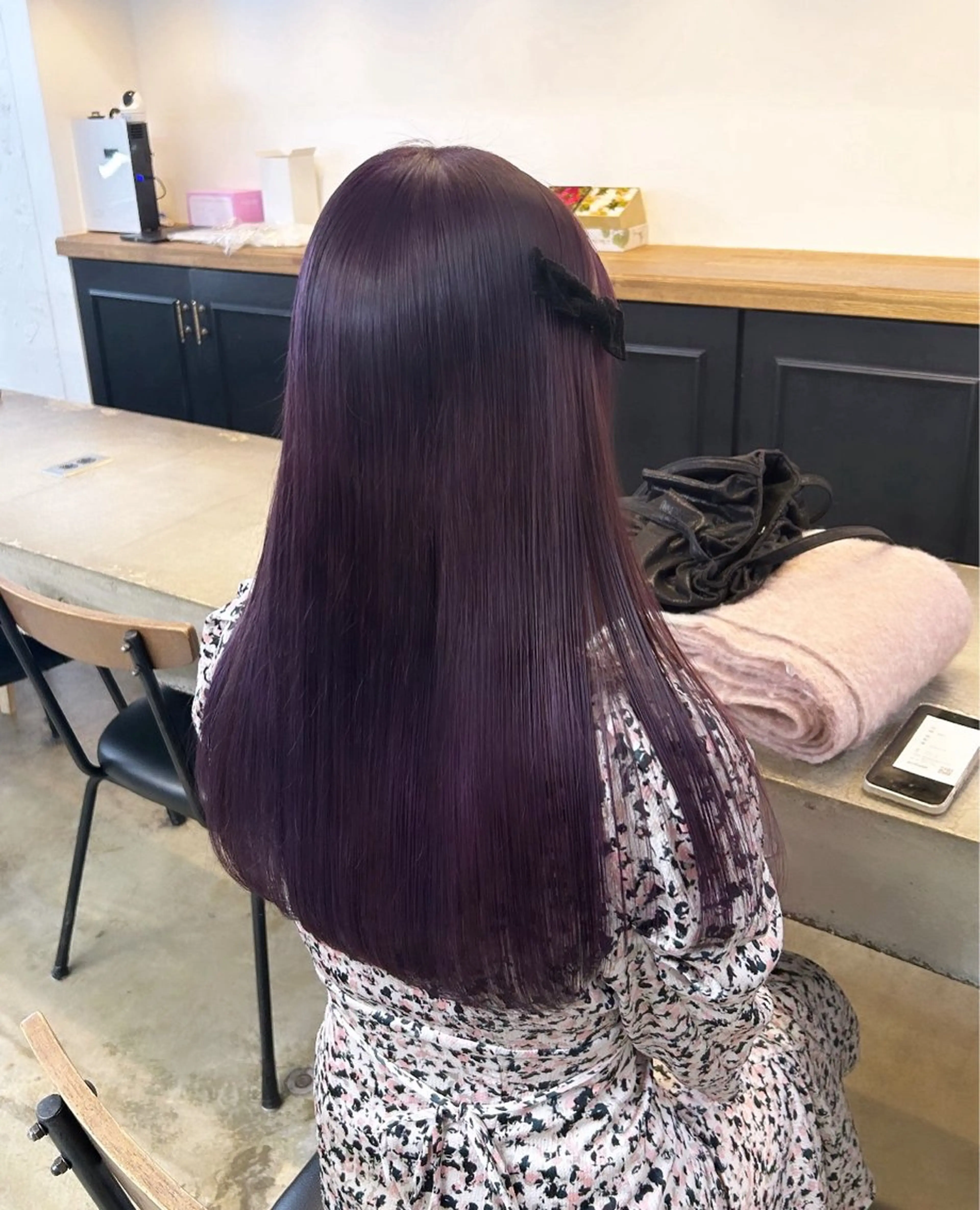 ロング カラー ヘアアレンジ ヘアカラー トリートメント 🎀暖色カラー🎀 ♡yurika♡のヘアスタイル