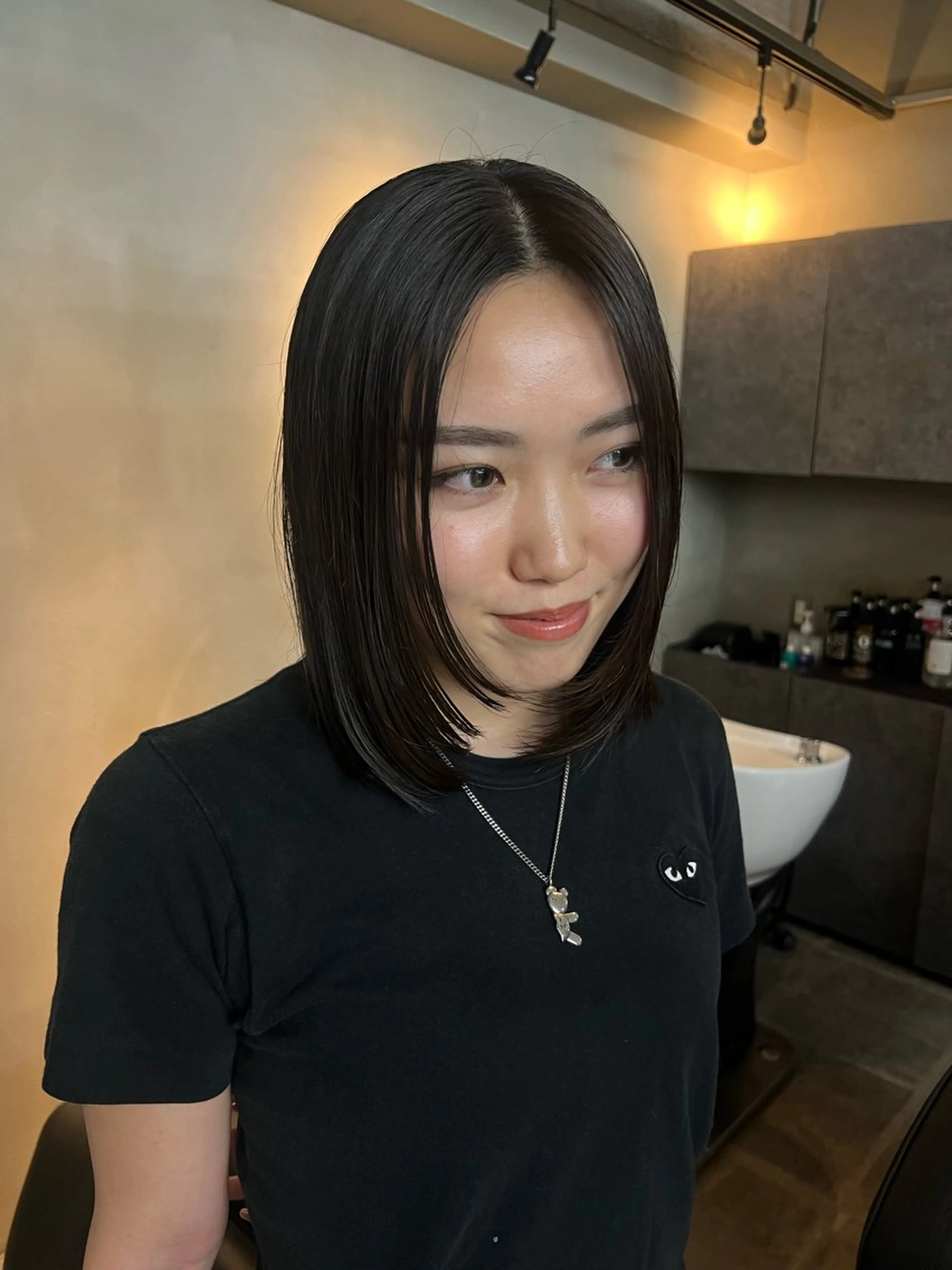 ショート カラー MISAKI🪐 縮毛矯正のヘアスタイル