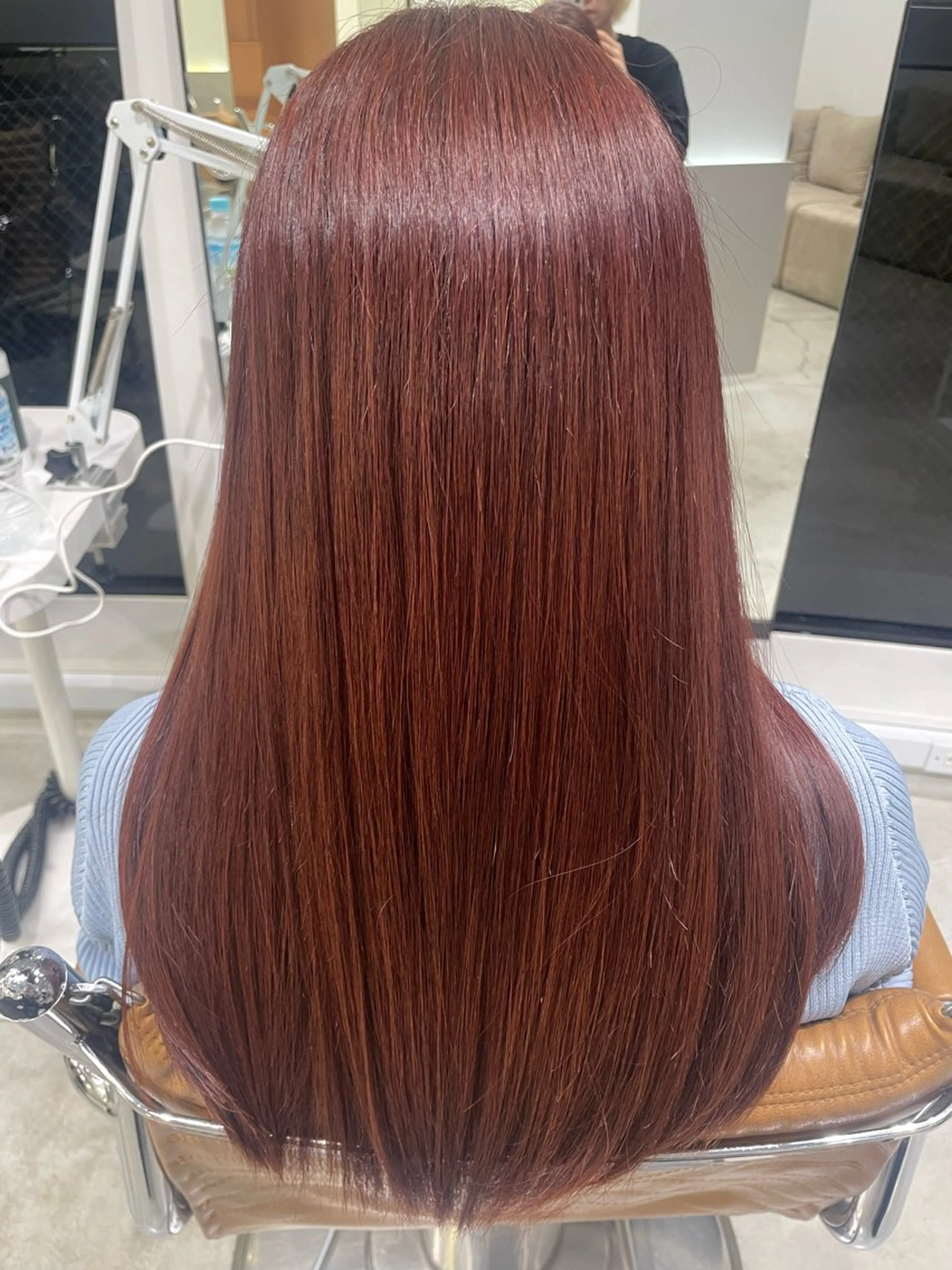 ロング ヘアカラー トリートメント memories【メモリーズ】所属・髪質改善 クサウラ　ケンのヘアスタイル