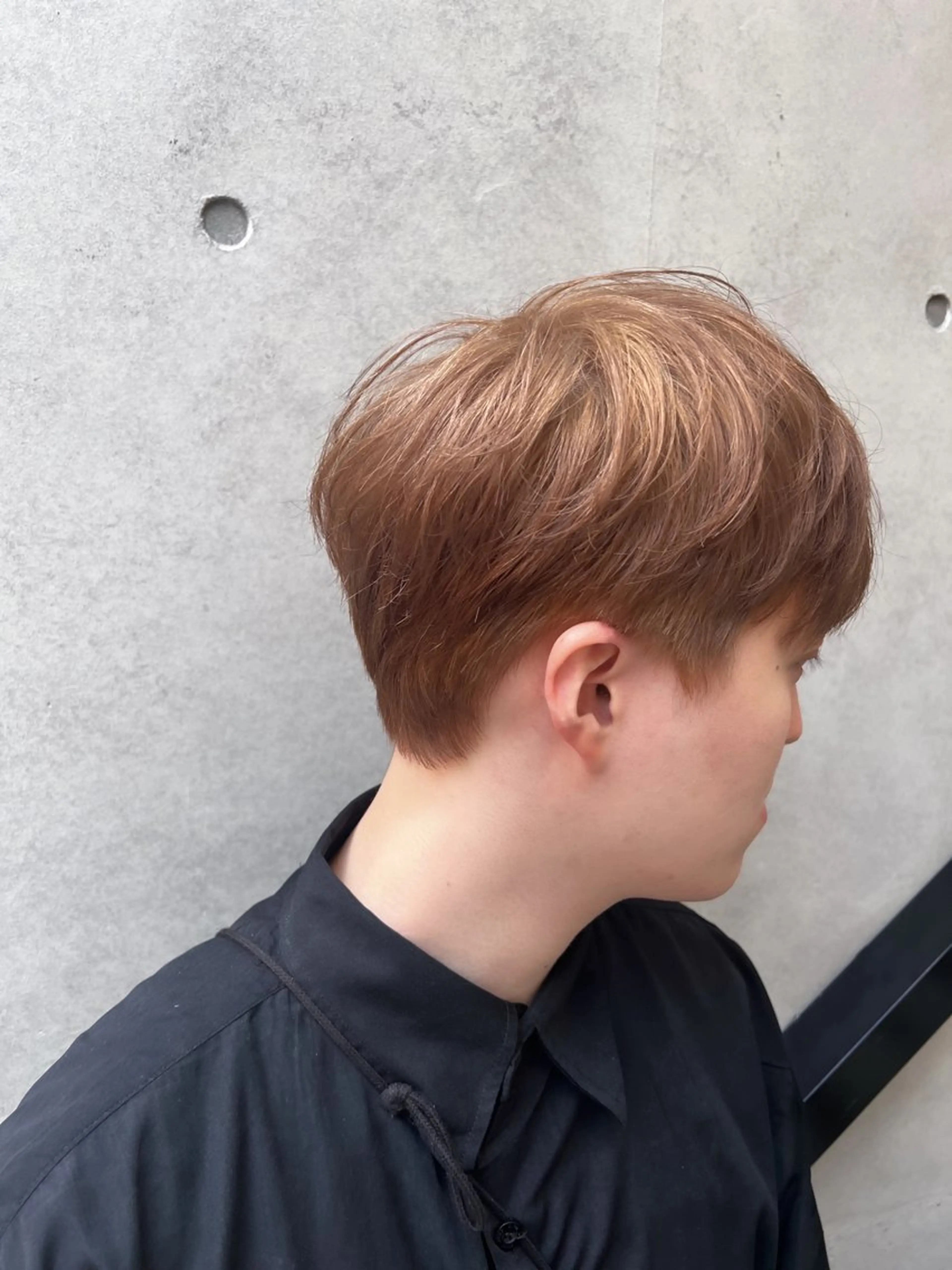 ショート カラー メンズ ヘアカラー トリートメント お洒落メンズ カット/KAMEのヘアスタイル