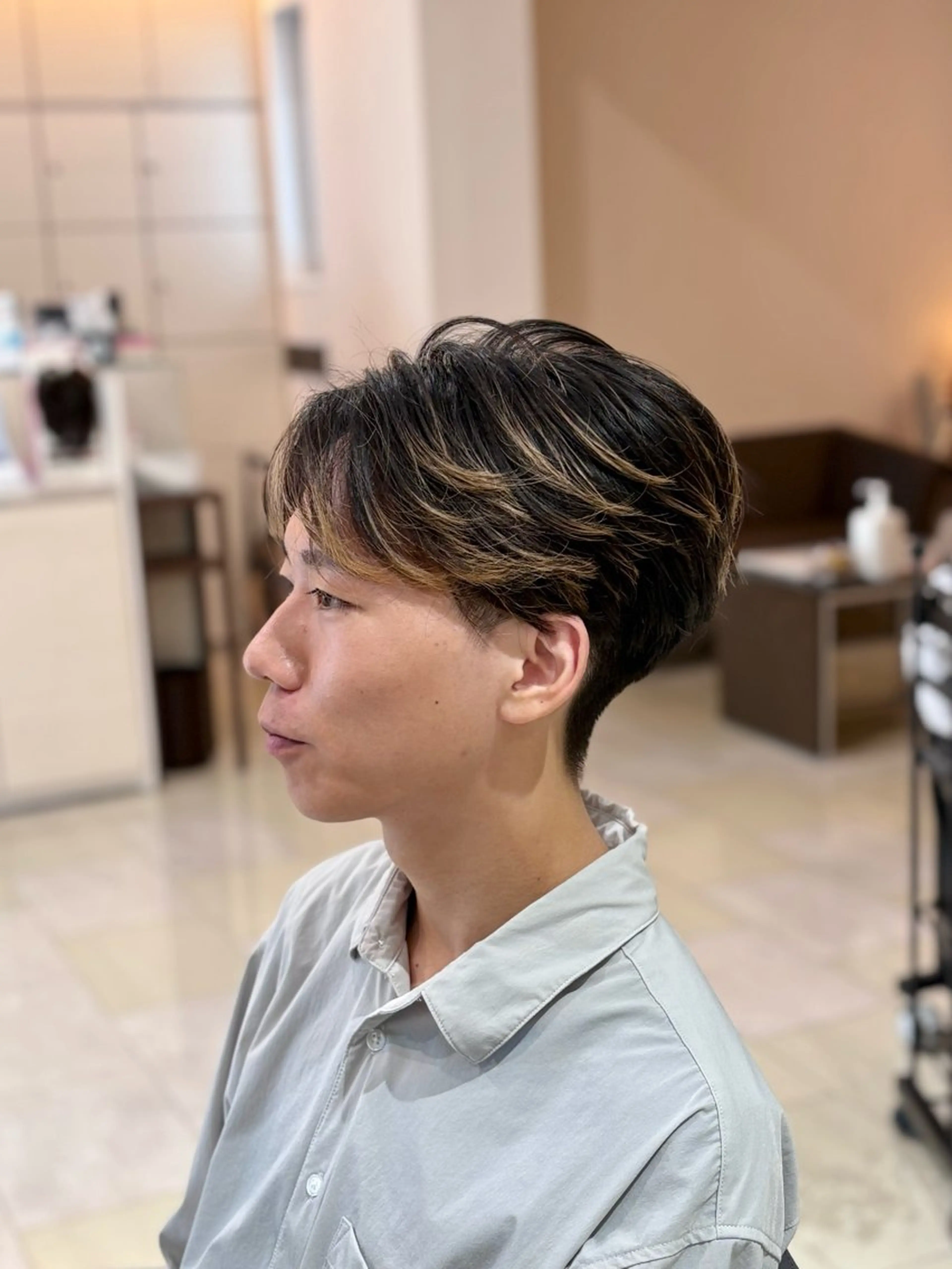 ショート メンズ カット GRAZIE due所属・パーマ・ツイスパ /篠谷祐輝のヘアスタイル
