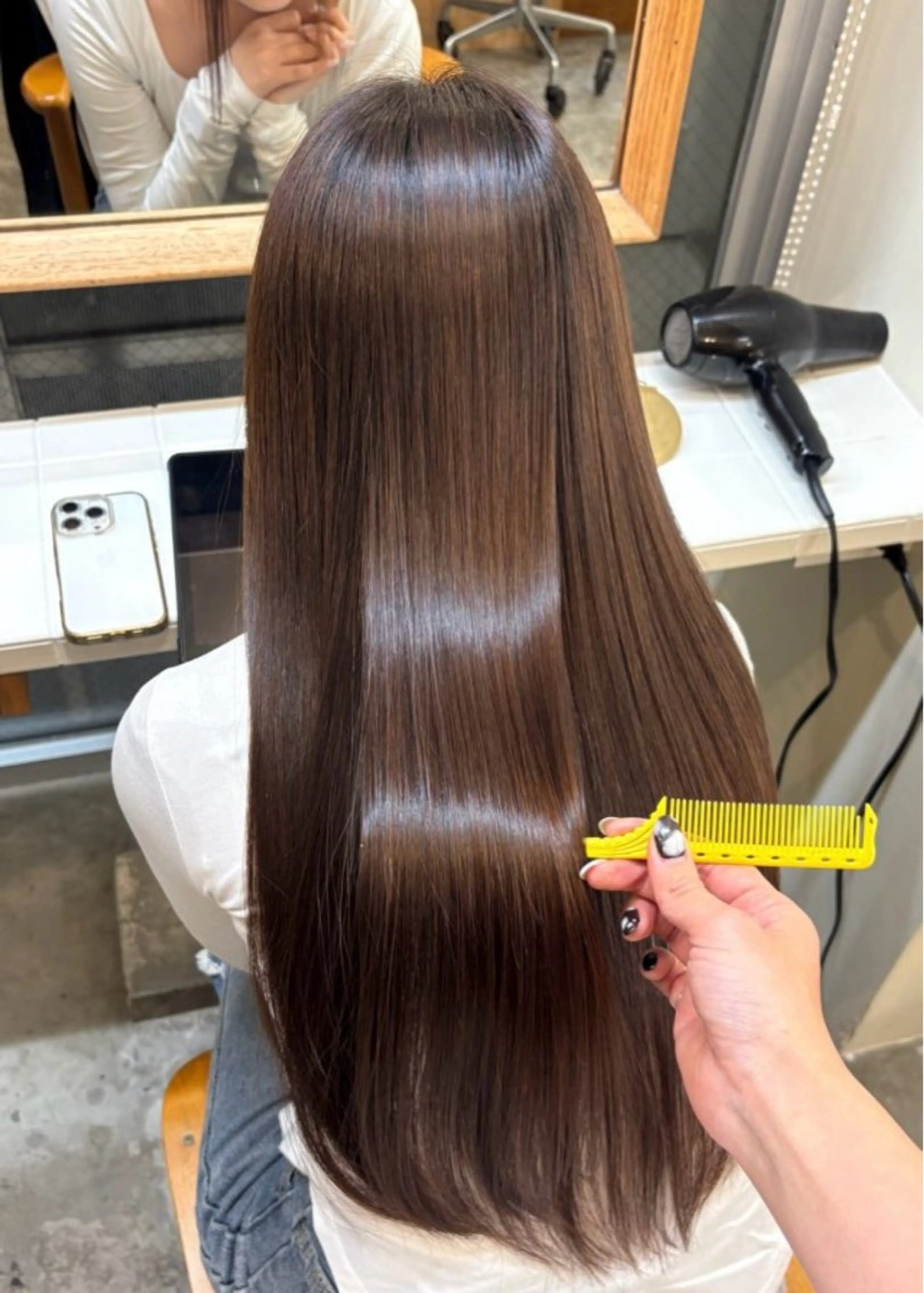 無料⭐️⭐️ツヤツヤ髪質改善ストレート(縮毛矯正)+model募集中✨️🧌の写真