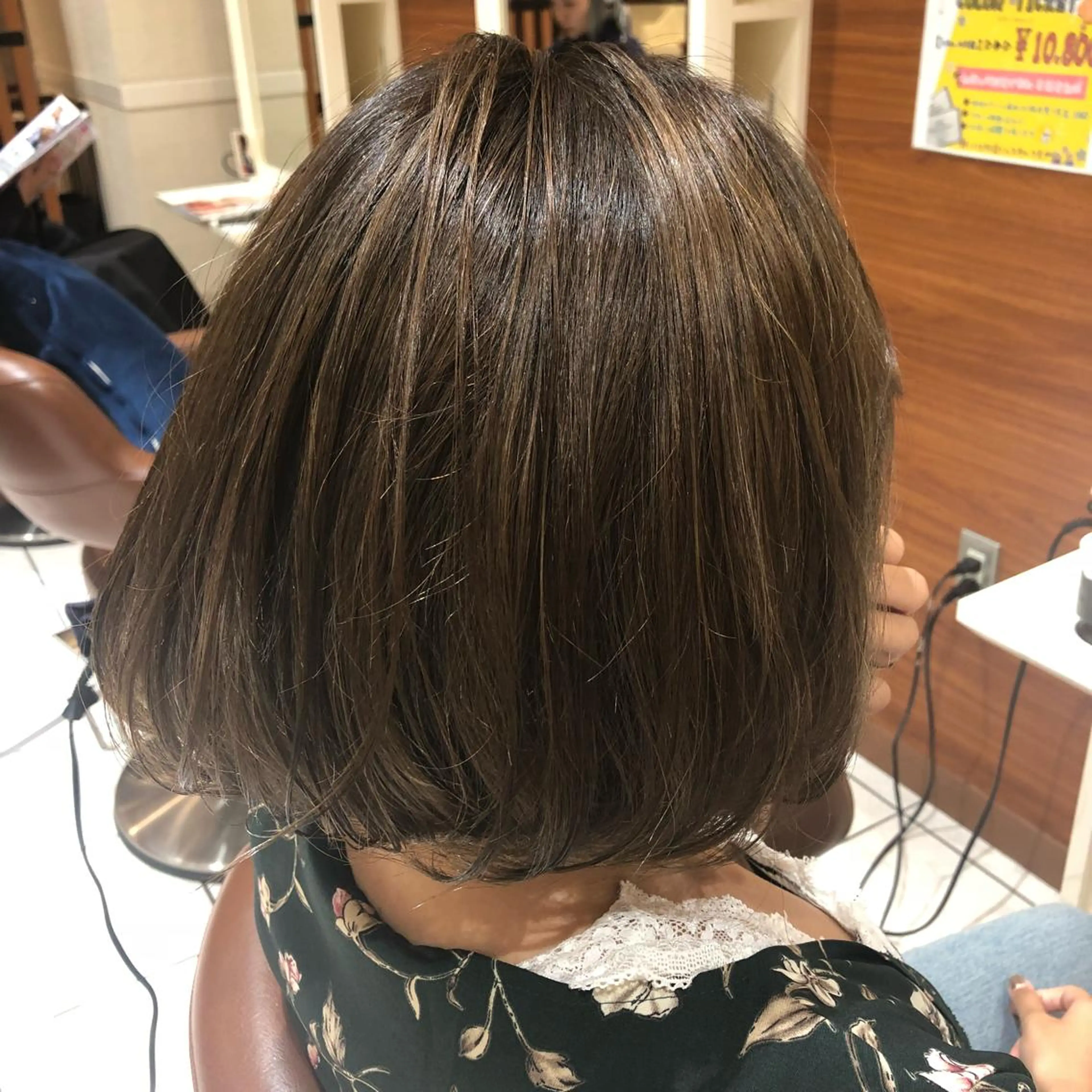 ショート ショートボブ ボブ ハイライト ショートヘア メ イのヘアスタイル