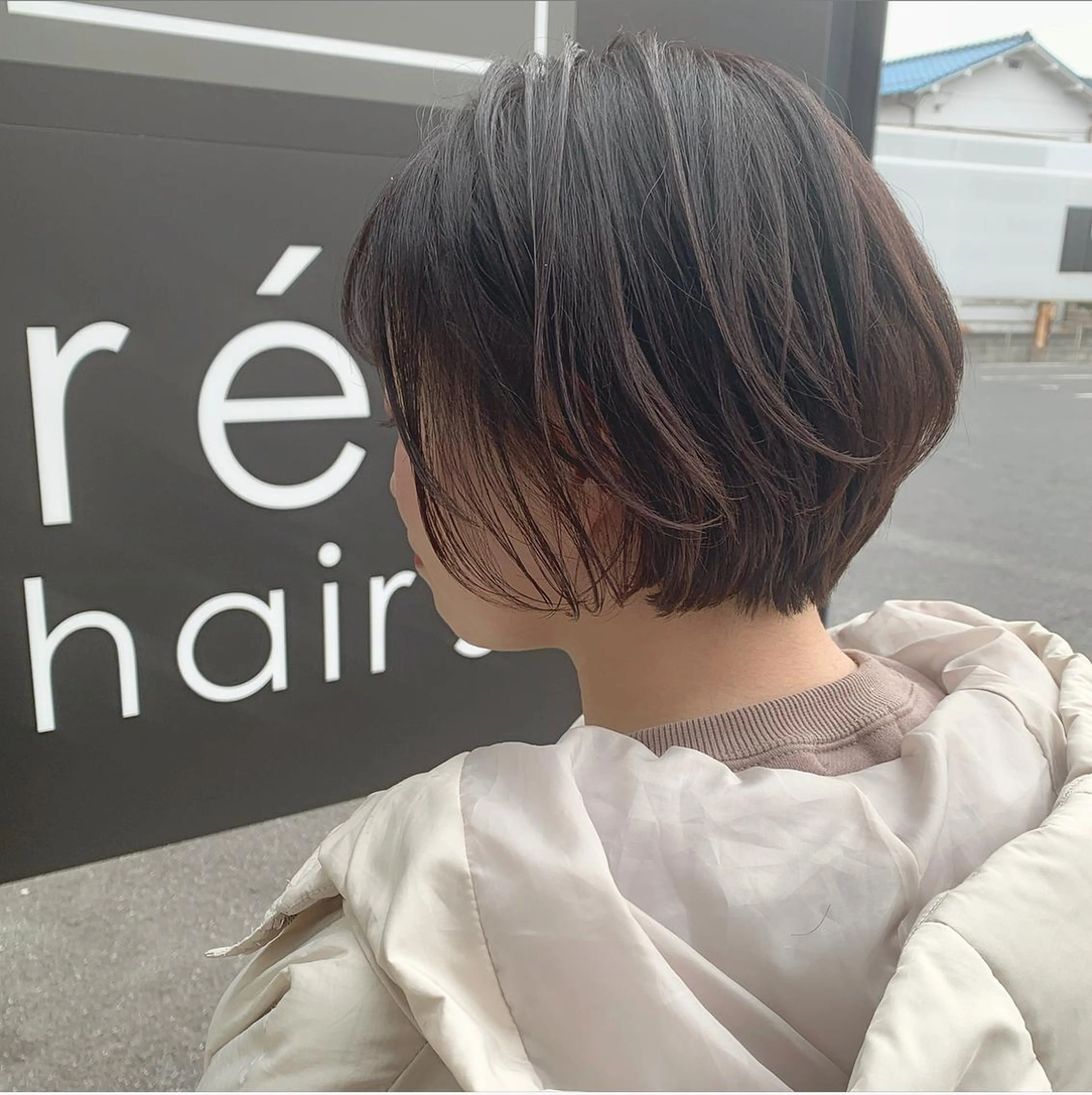 ショート ショートヘア カット ヘアカラー トリートメント 前田 善夫のヘアスタイル