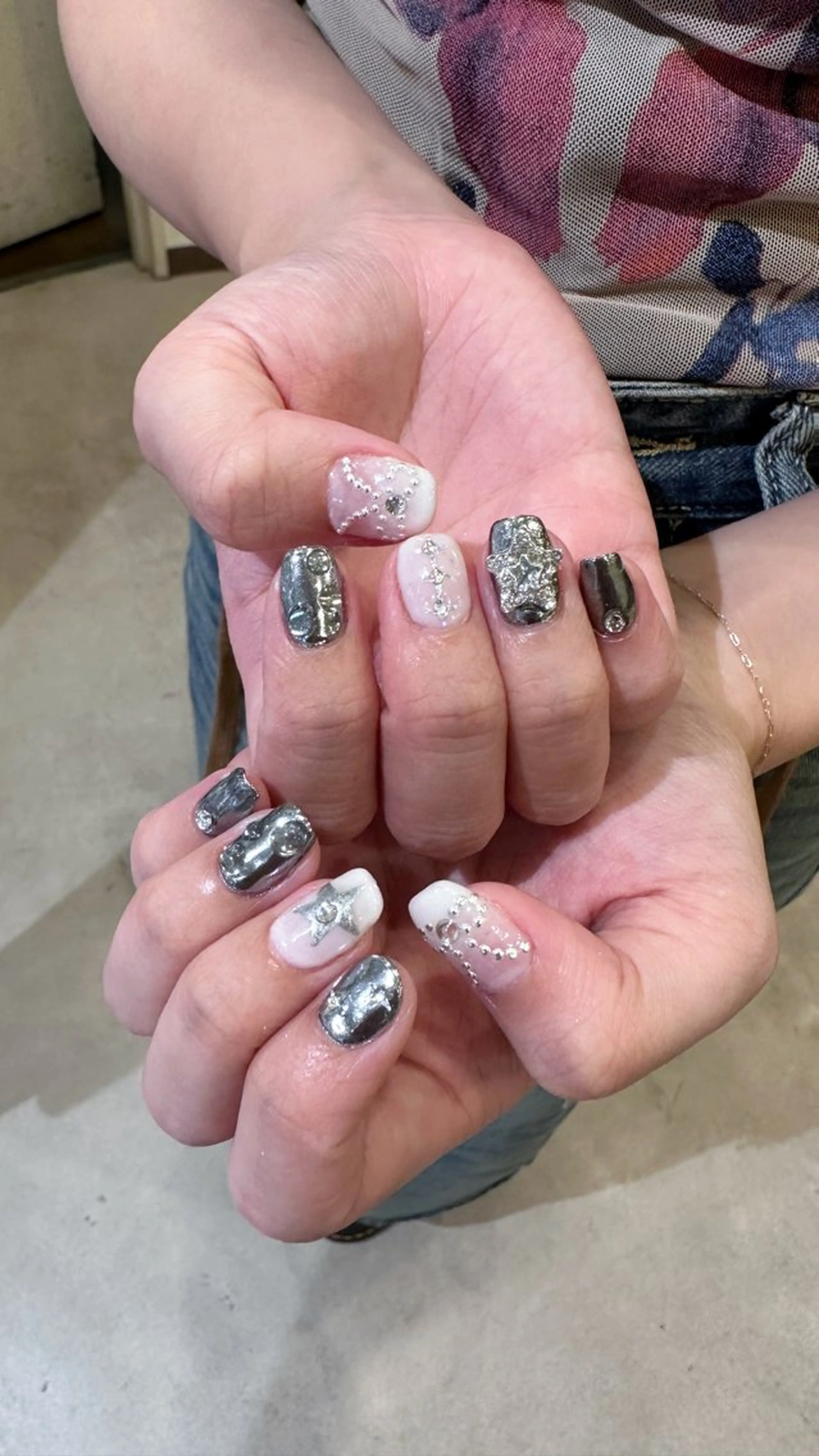 ネイル ハンドネイル 👽個性派ネイル🎀 komachiのネイルデザイン
