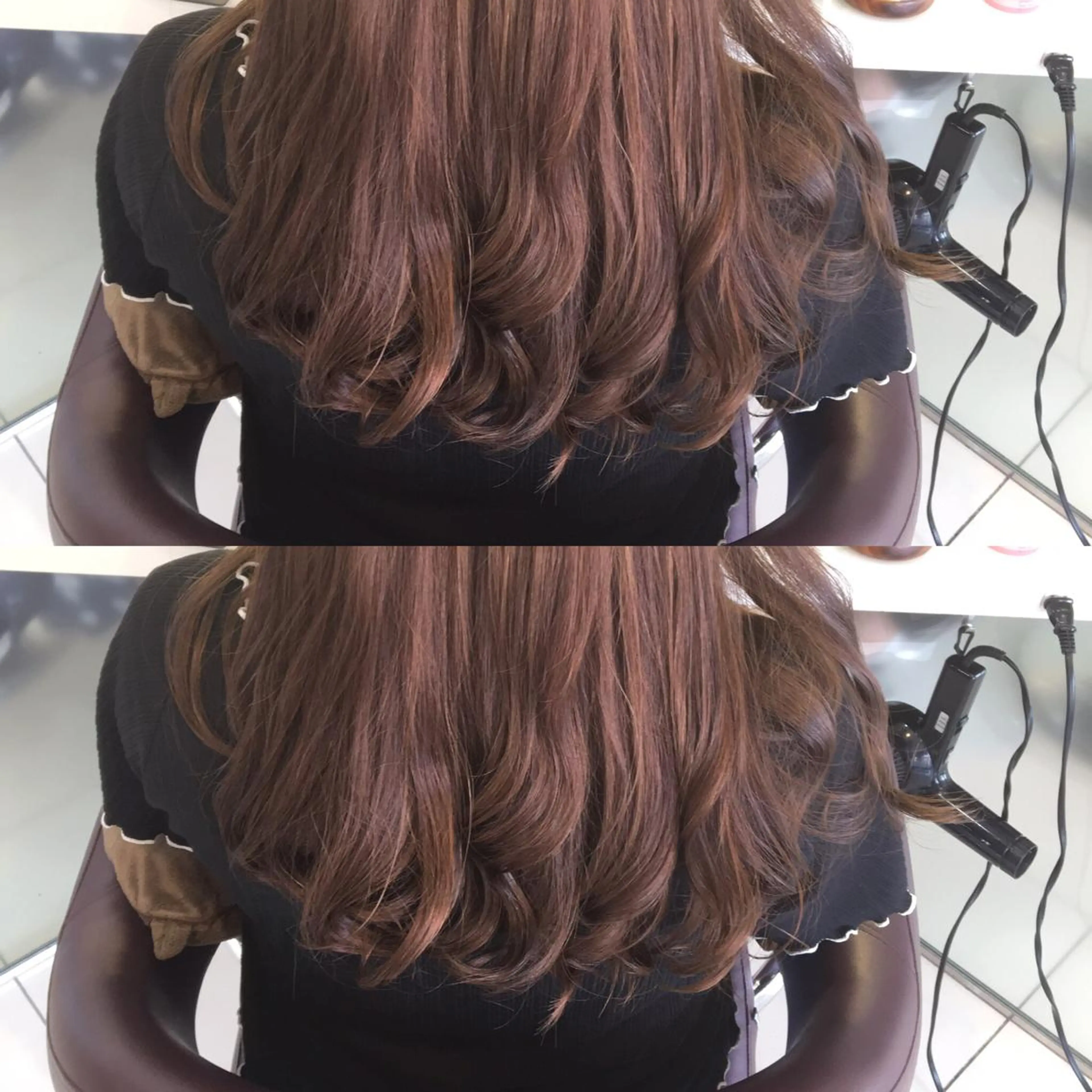 ロング カラー アッシュ アッシュブラウン ブラウンカラー ヘアケア・頭皮ケア デザインカラー/中田のヘアスタイル