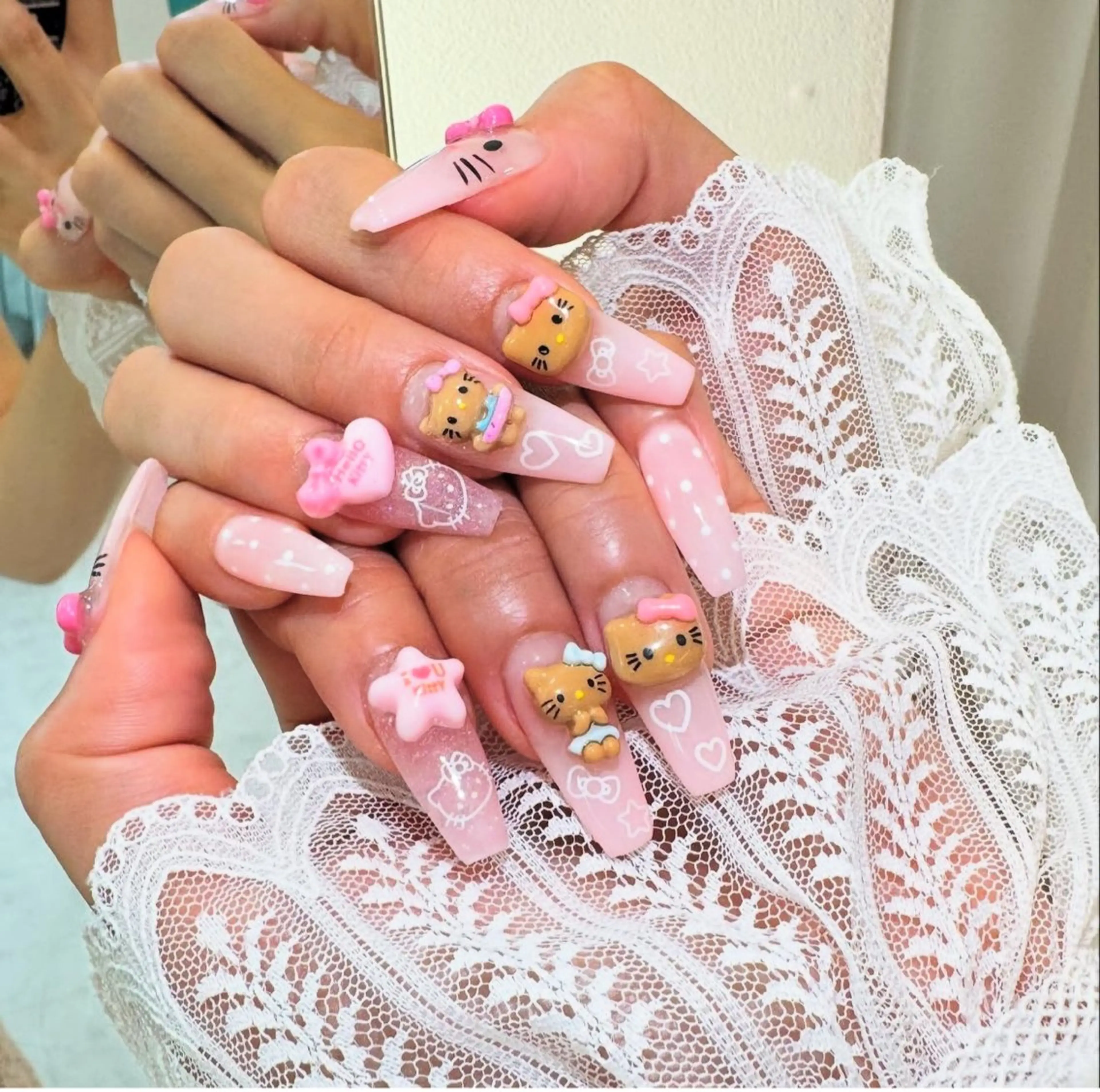 ネイル アートネイル ジェルネイル ネイルチップ ハンドネイル Rin Rin TA Nailのネイルデザイン