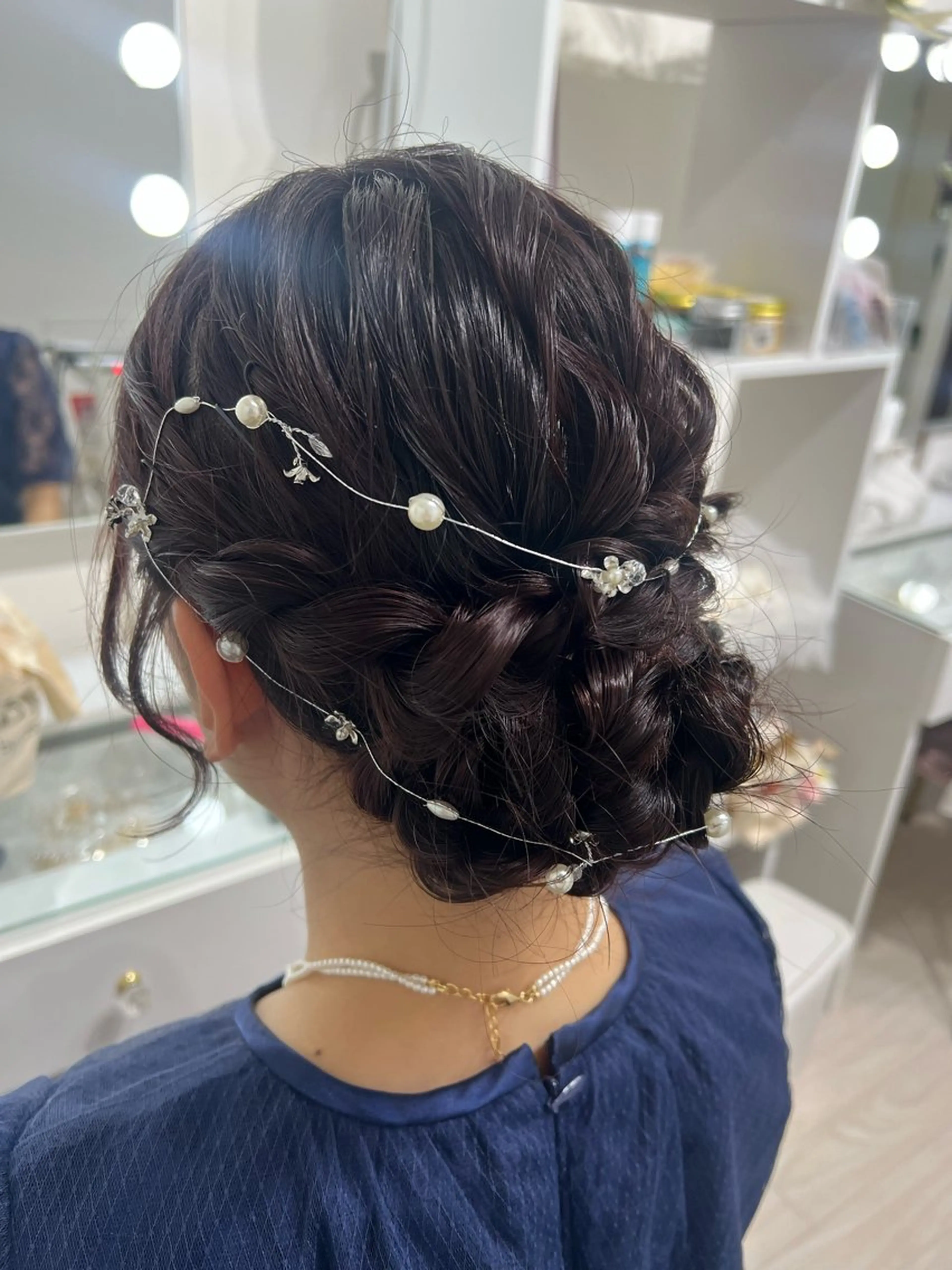 ロング ヘアセット ヘアメイク🎀 佐野 妃都美のヘアスタイル