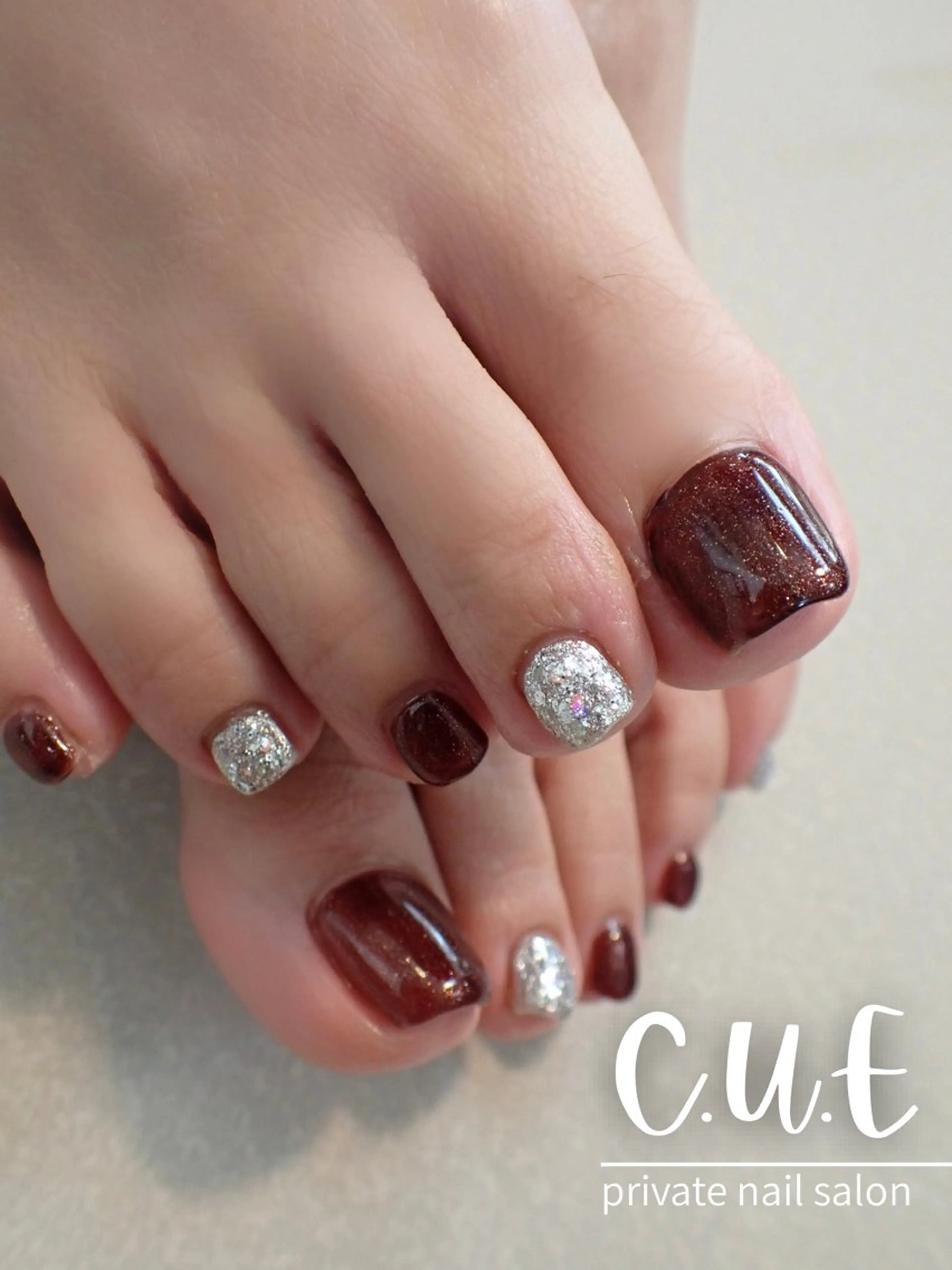 ネイル フットネイル Nailsalon C.U.Eのネイルデザイン