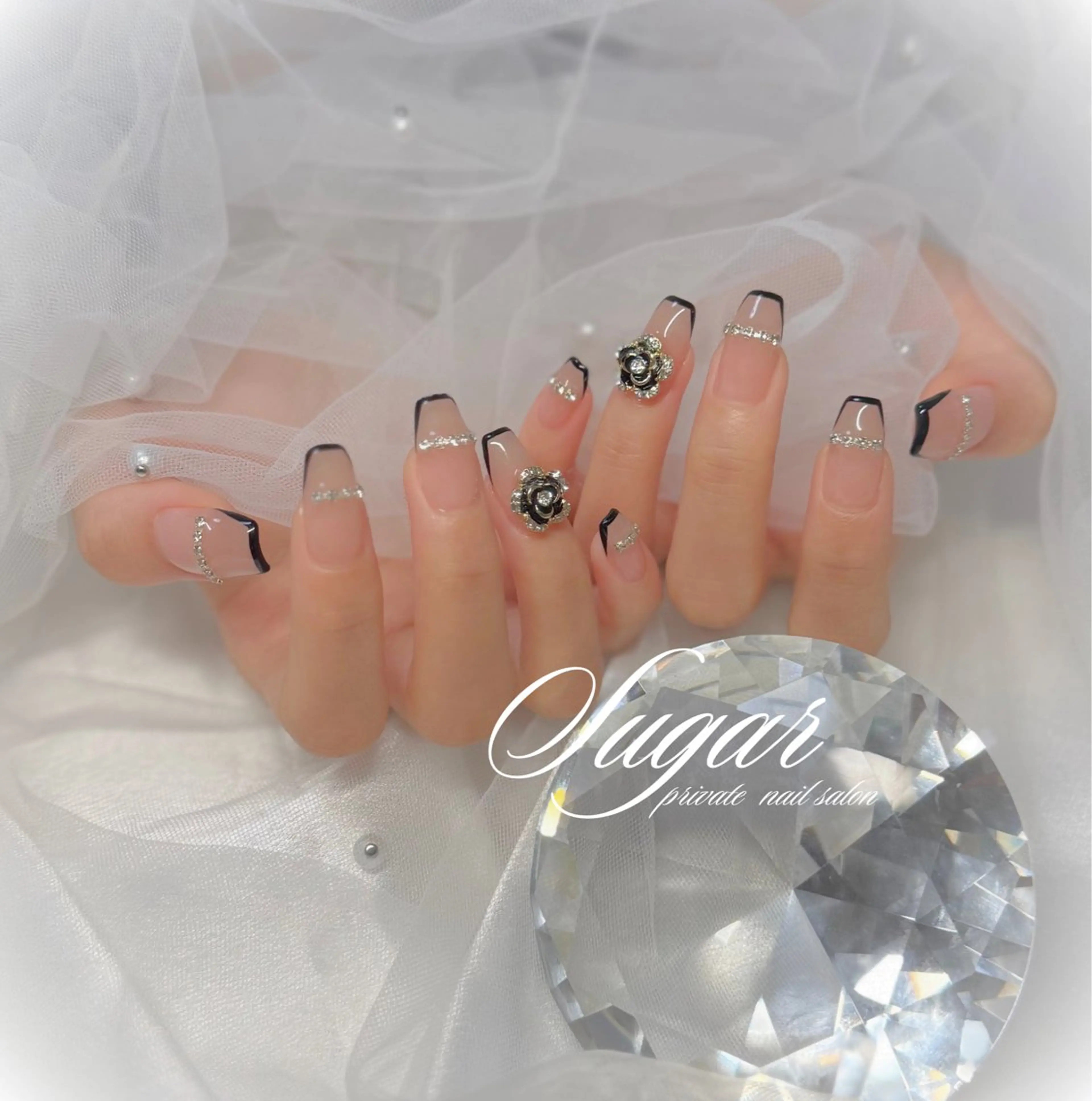 ネイル 持ち込み ハンドネイル Nail salon Sugarのネイルデザイン