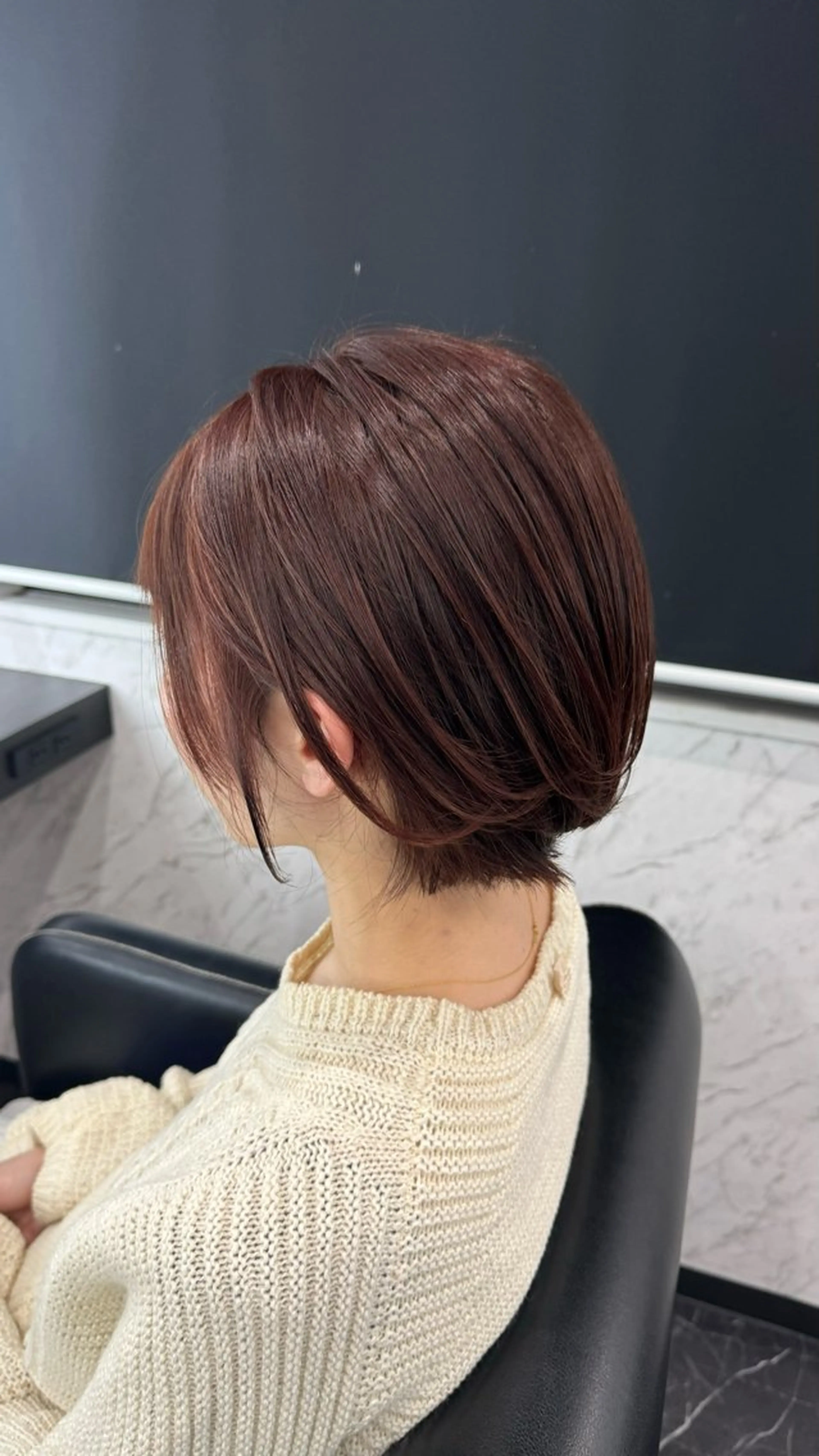 ショート 末永 もものヘアスタイル