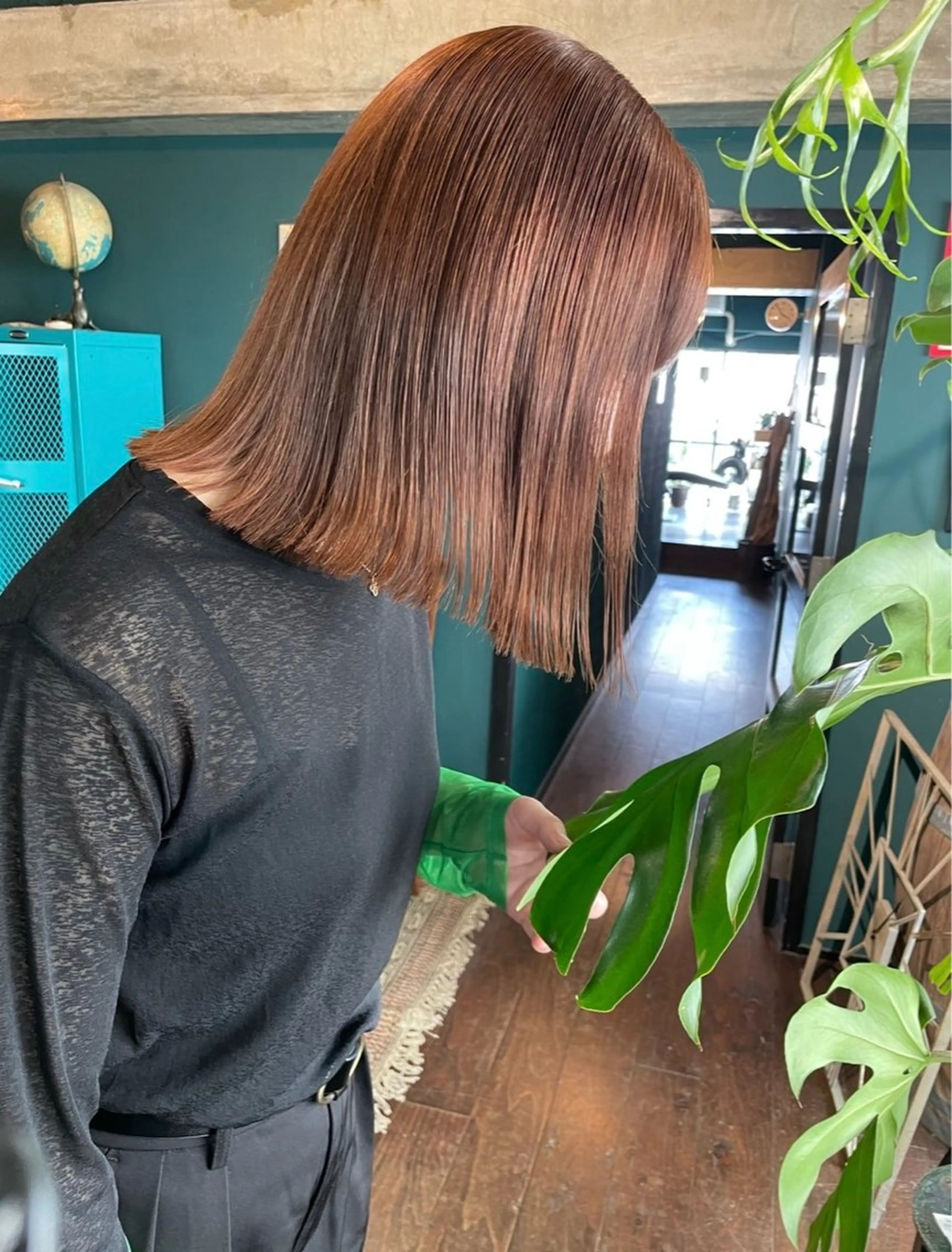 ミディアム カラー vivre libre所属・仲村 真里奈のヘアスタイル