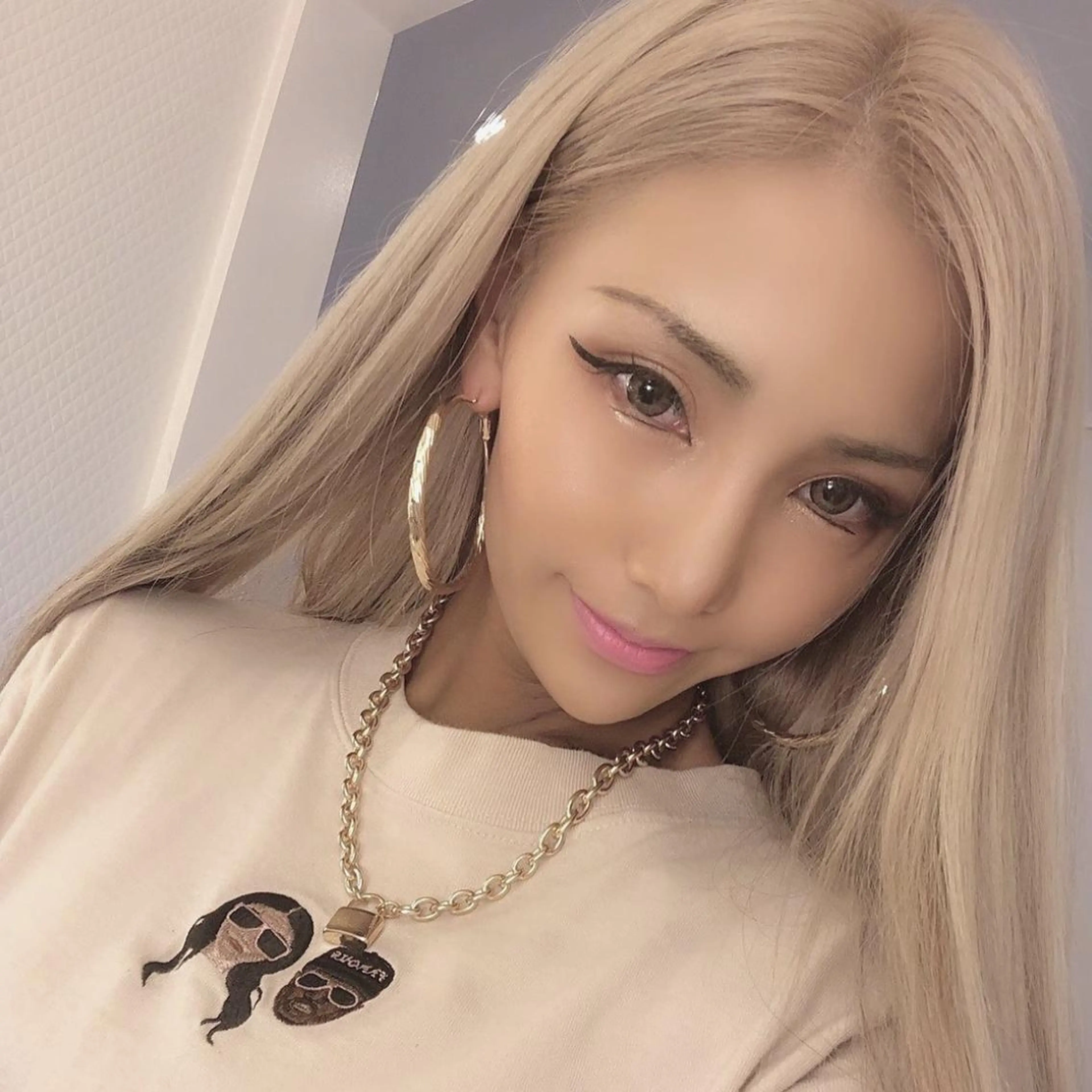 ロング シールエクステ エクステ ハイライト レイヤーカット モデル募集中 ★D.Cのヘアスタイル