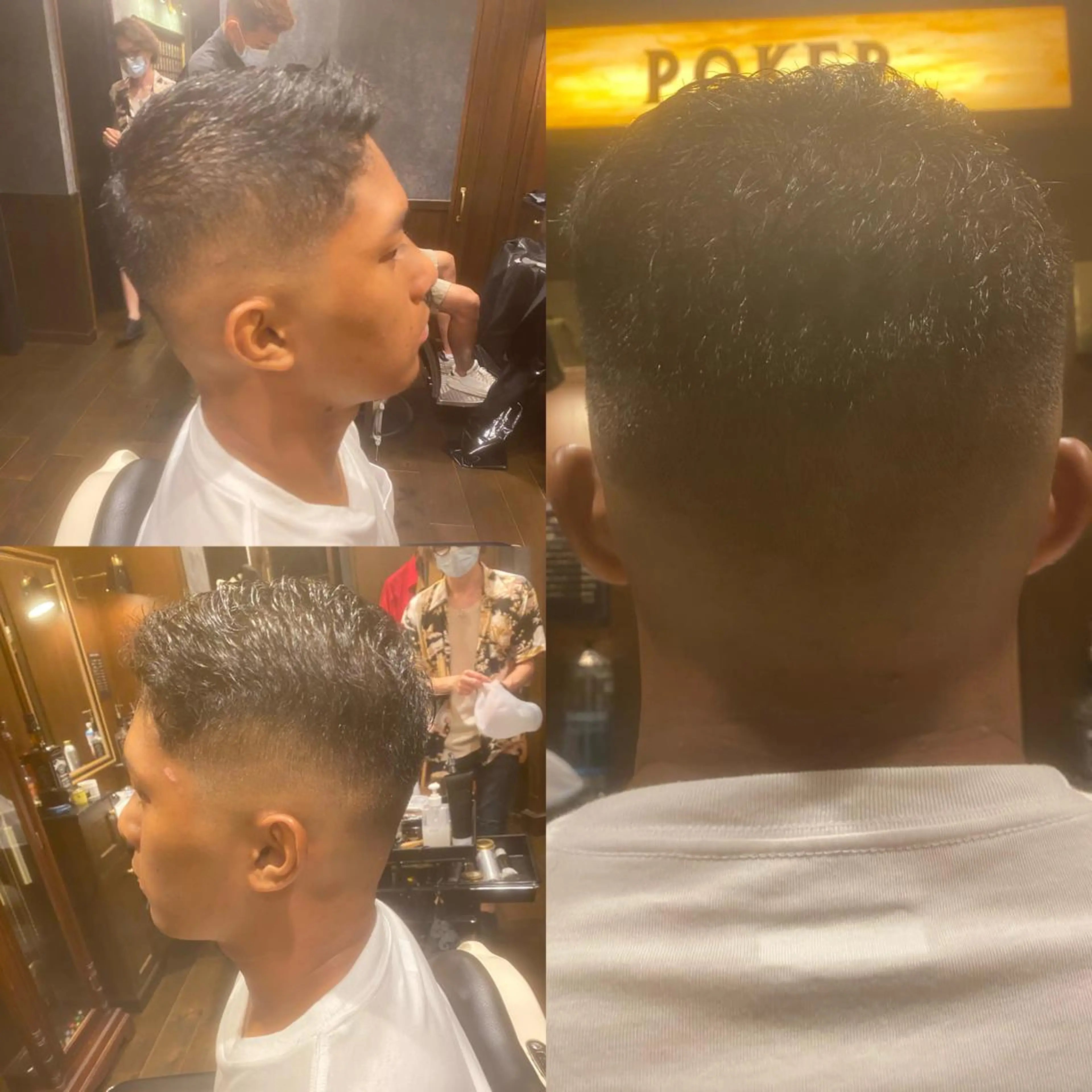 ショート メンズ 菅野 綺華のヘアスタイル